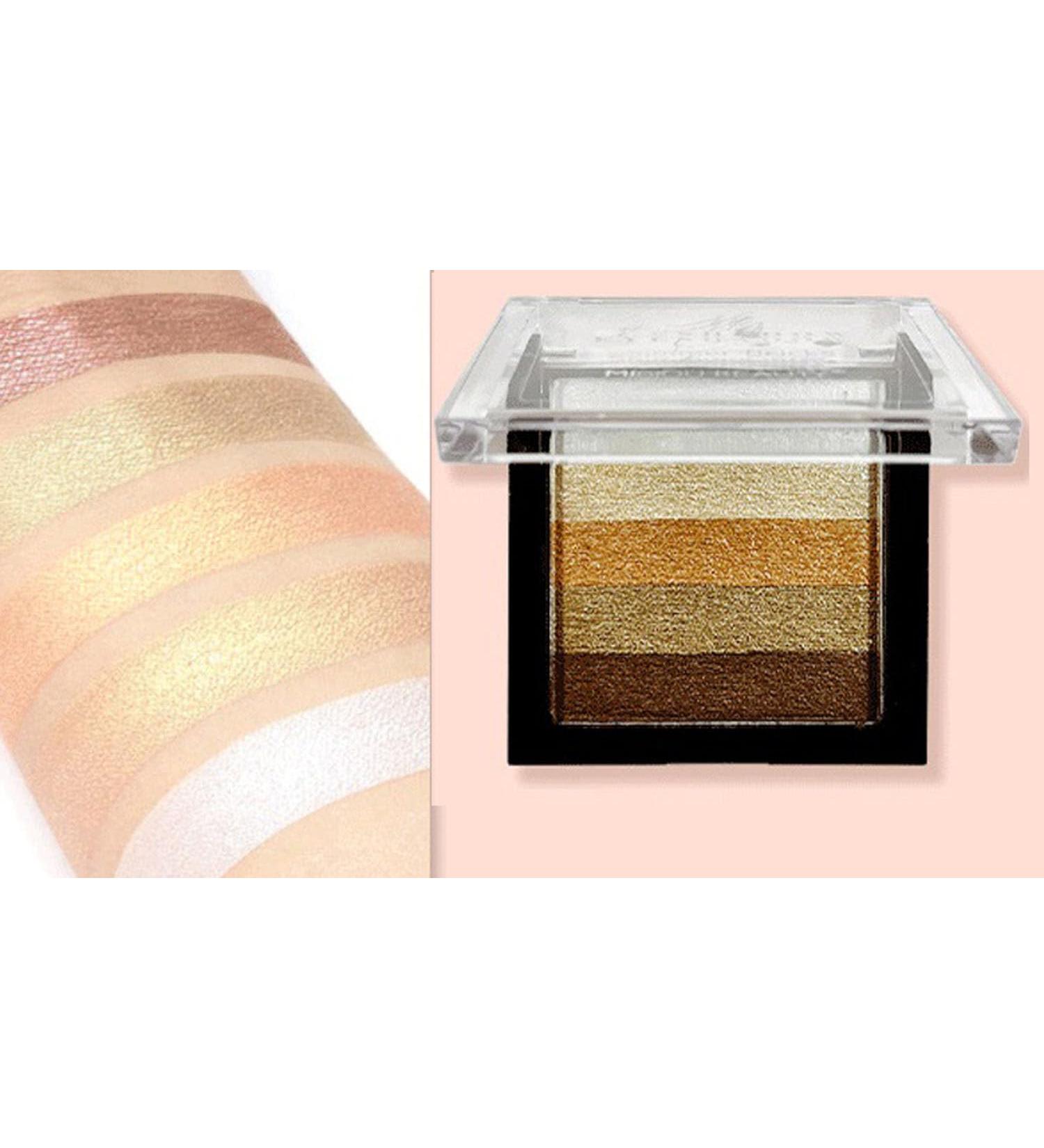 Farbenfrohe Lidschattenpalette - Lidschatten Shimmer Farbenfrohe Lidschattenpalette (01) - Buy Online on GoSupps.com