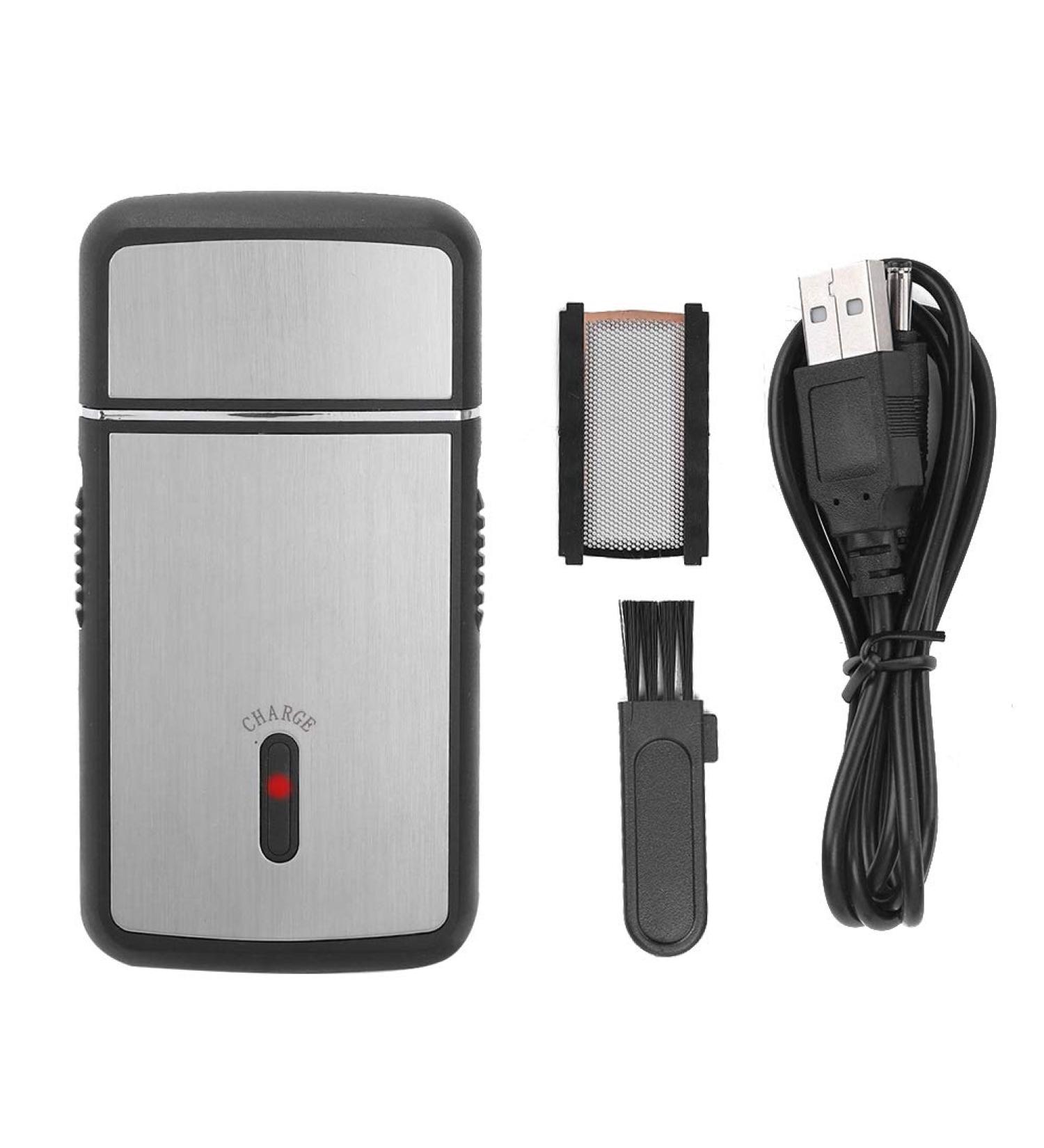 Buy Electric Beard Razor | Rechargeable & Cordless USB Charging Travel Shaver for Men - Buy Online on GoSupps.com