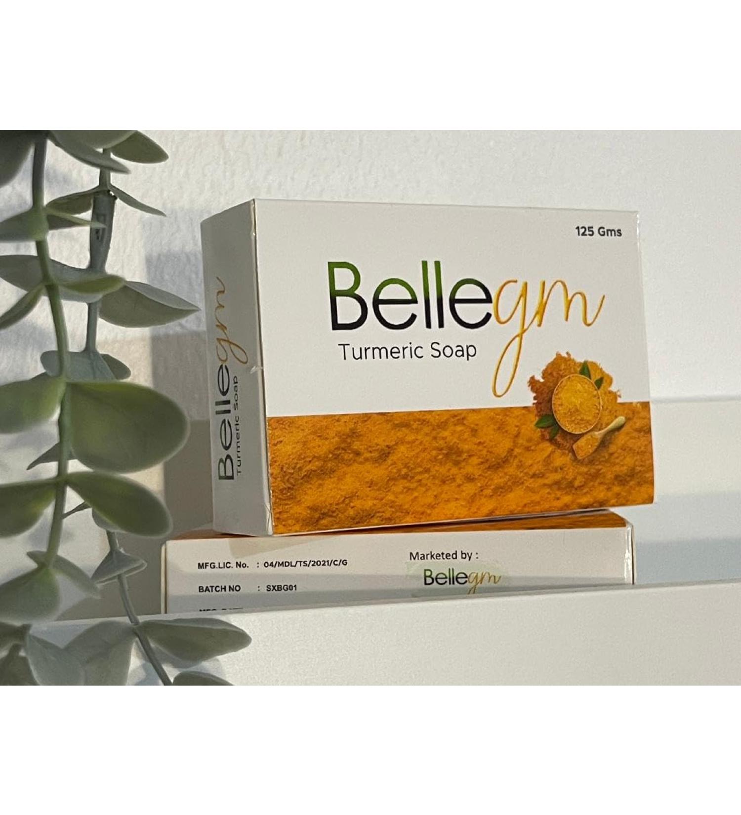 Bellegm Turmeric Soap - Buy Online on GoSupps.com