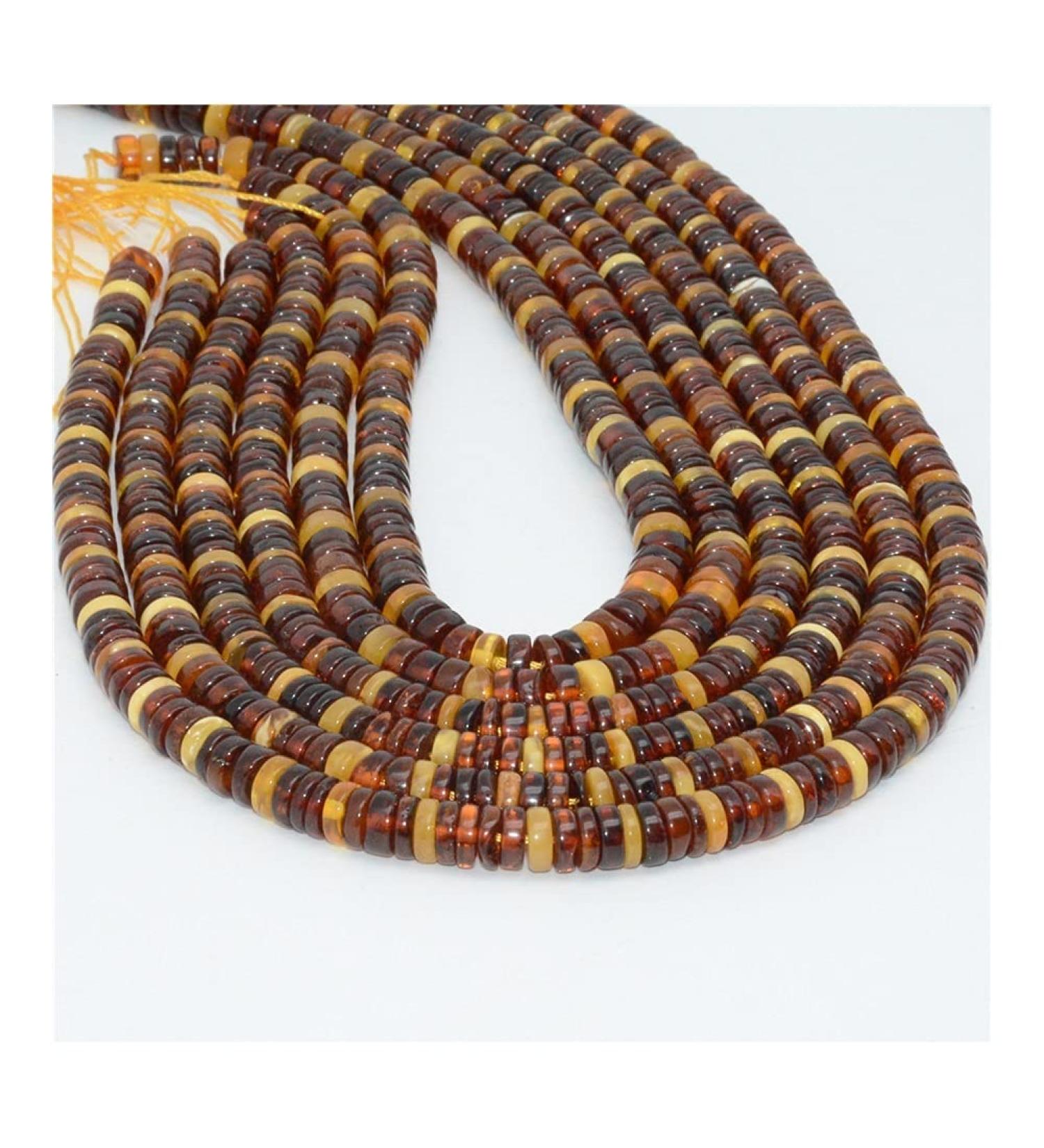 Crystal Rough Healing Mineral Stone Natural Baltic Dark Congac Amber+Milky/Honey Amber Irregular Heishi Beads 7mm-7.2mm Chakra Balance Gemstone Decoration (Size : 7mm-7.2mm) - Buy Online on GoSupps.com