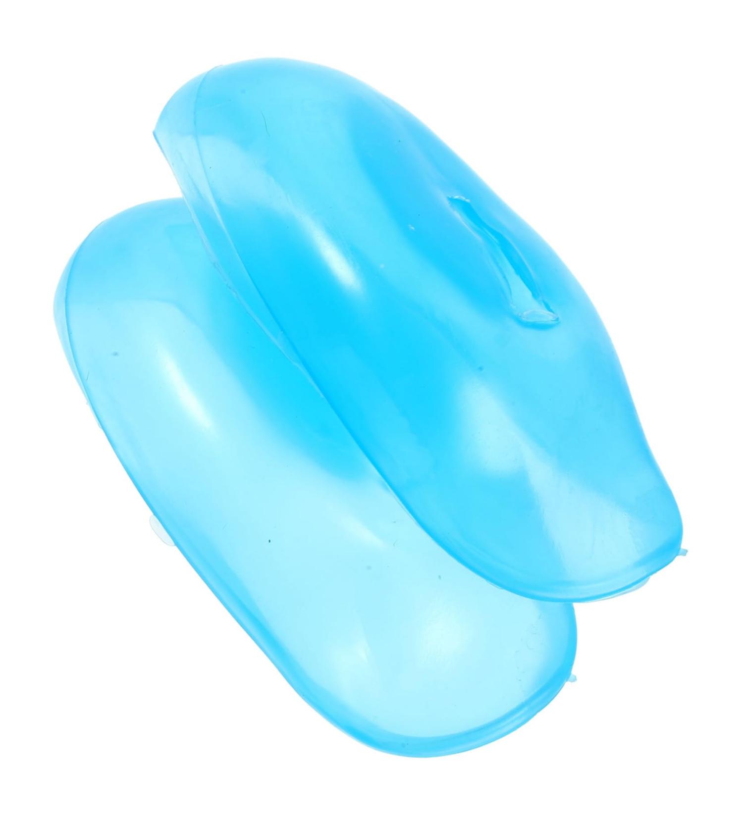 FOYTOKI 1pair Silicone Ear Protection Cover for Hair Dyeing Ear Shield Sky Blue for Home and Salon Use and Reusable Protector - Buy Online on GoSupps.com