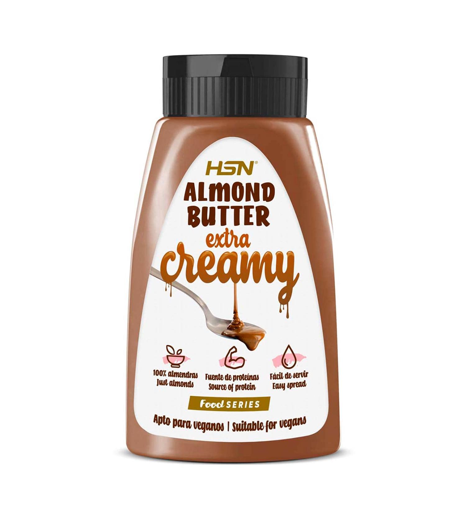 HSN Extra Creamy Butter (ALMOND | 450 gr) - Buy Online on GoSupps.com