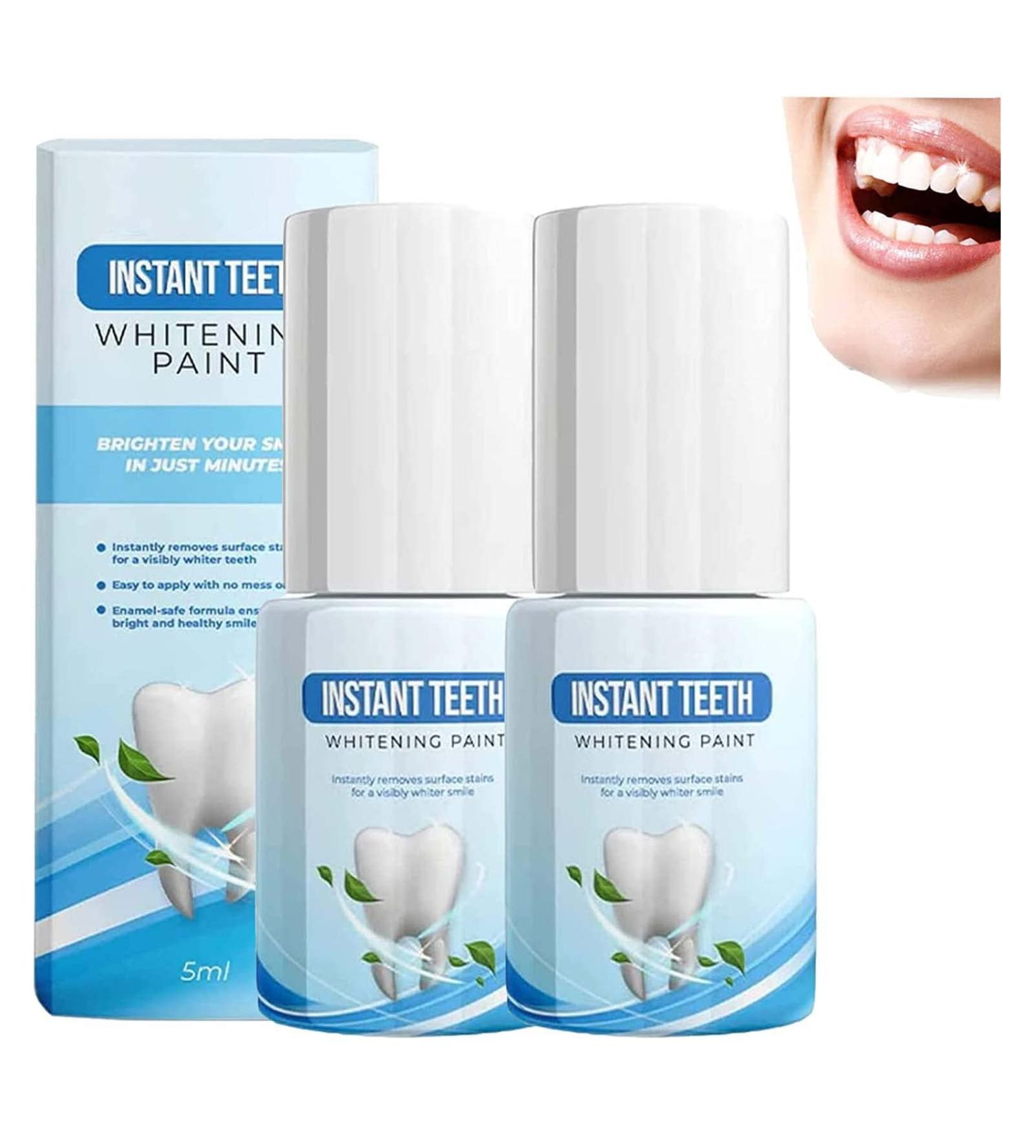 Whiteout Instant Teeth Whitening Paint - Instant Teeth Whitening (2 Pack) | Brighten Your Smile Quickly! - Buy Online on GoSupps.com