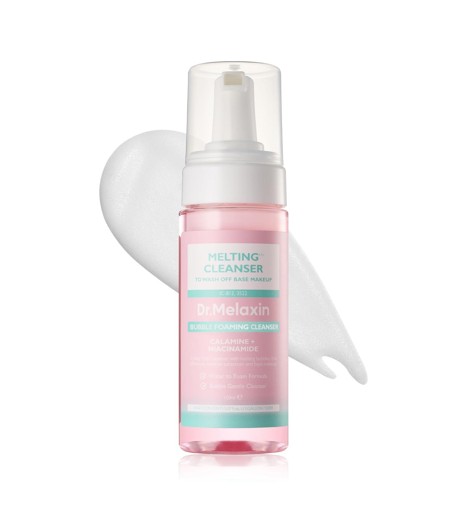 Dr.Melaxin Melting Cleanser - Hypoallergenic Makeup remover with Quick Bubble, Deep Pore Cleansing for all skin type, 150ml - Buy Online on GoSupps.com