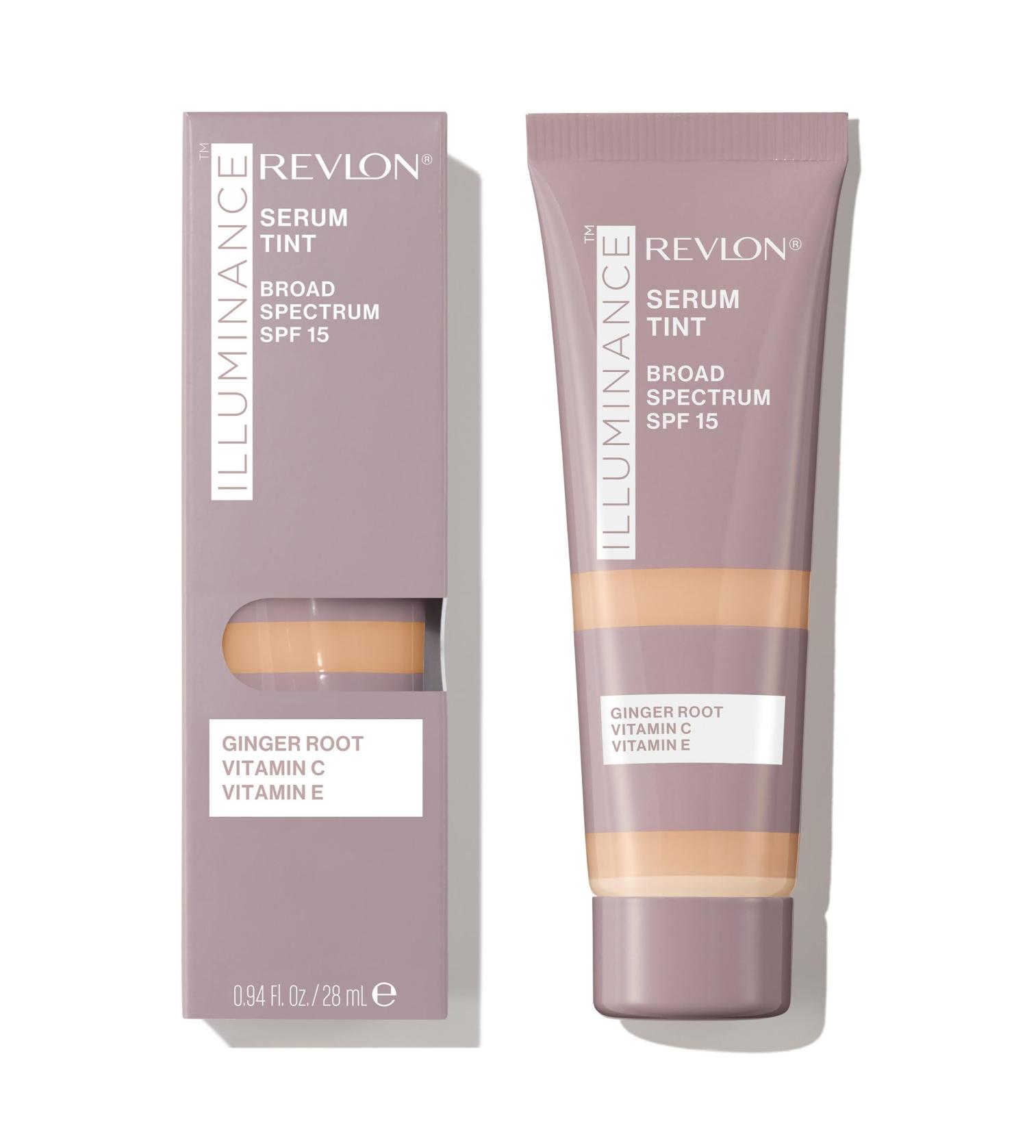Revlon S rum Teint Illuminance Triple Acide Hyaluronique Unifie le teint au fil du temps et hydrate tout au long de la journ e SPF 15 317 Tan Sand 28 ml - Buy Online on GoSupps.com