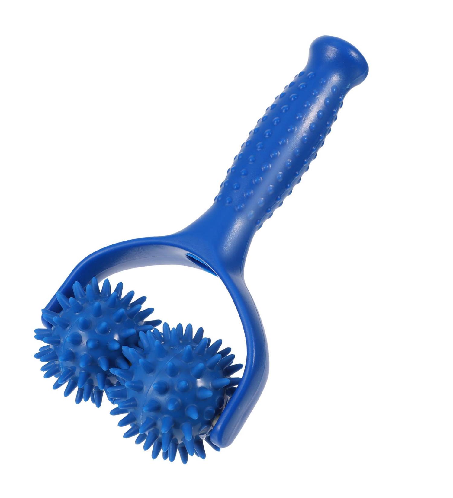 Coheali Spiky Massage Roller Stick - Silicon Manual Pressure Point Muscle Massager | International Shipping Available - Buy Online on GoSupps.com