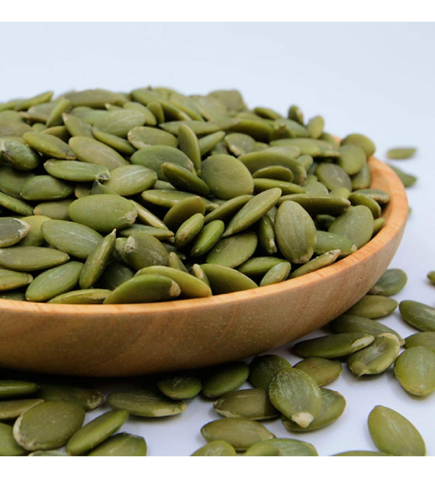 5 Pounds Pumpkin Seeds ALL Natural PREMIUM Raw Shelled Pumpkin Seeds, Pepitas