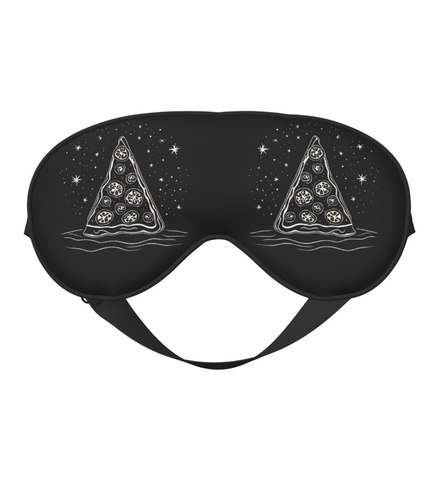 Buy Reusable Sleep Mask Eye for Better Sleep | Soft Blackout Eye Masks for Travel | Perfect Gifts - Pizza Constellation - Buy Online on GoSupps.com