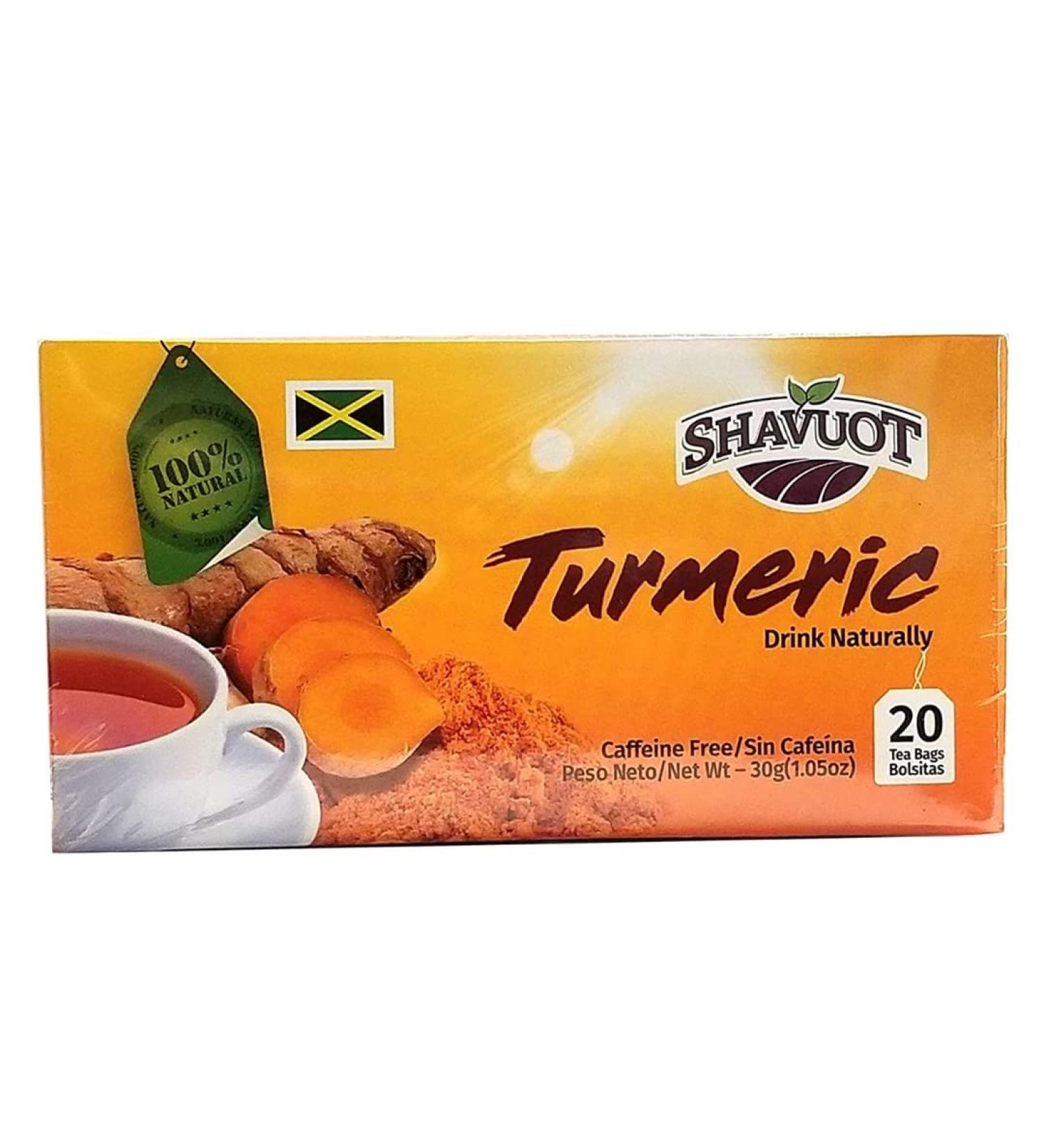 2 x Shavuot Turmeric Tea 6 x 24 s