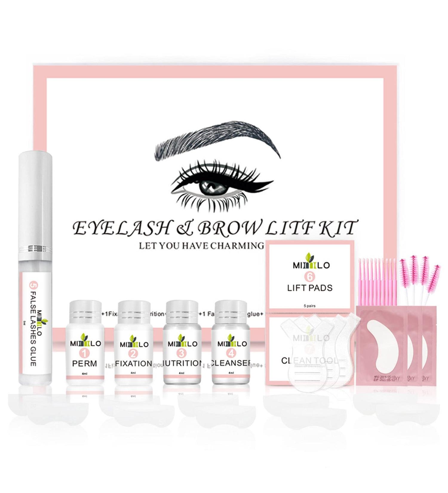Professional Eye Lash Lift Kit - Semi-Permanent Eyelash Perming & Curling for Salon Use - Premium Quality Lash Extensions - Buy Online on GoSupps.com