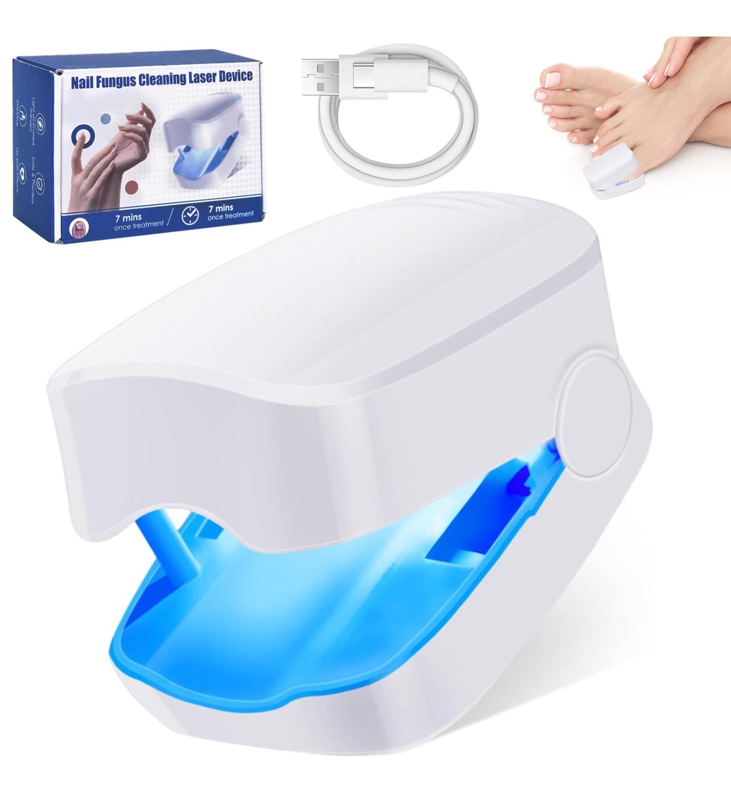 Best Nail Fungus Treatment Device | Rechargeable Cold Laser Therapy for Fingers & Toenails - Buy Online on GoSupps.com