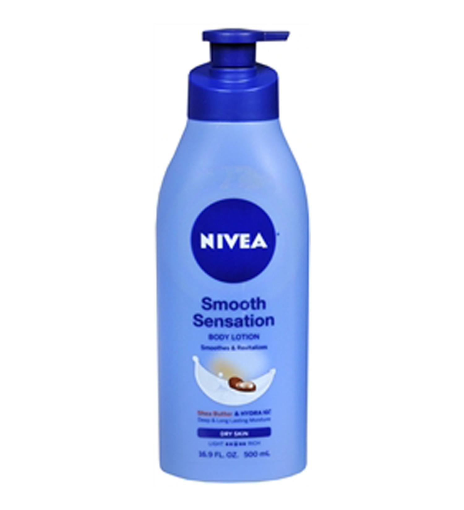 Nivea Smooth Sensation Daily Lotion for Dry Skin 13.5 Fluid Ounce