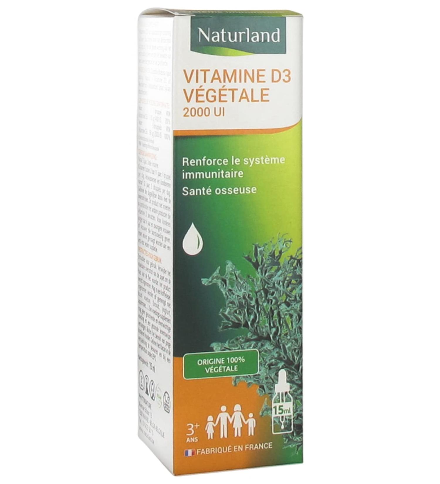 Naturland Vitamine D3 V g tale 15 ml