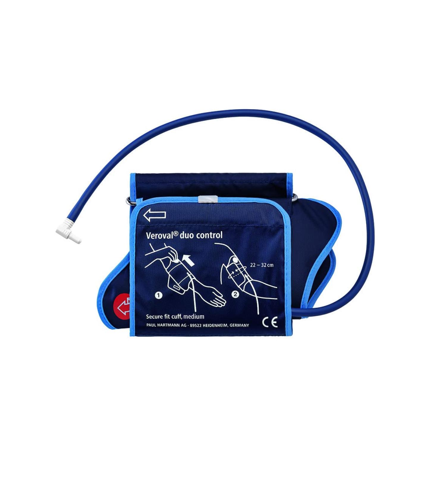 Veroval Secure Fit Cuff for Duo Control Blood Pressure Monitor - Medium Blue - International Shipping Available - Buy Online on GoSupps.com