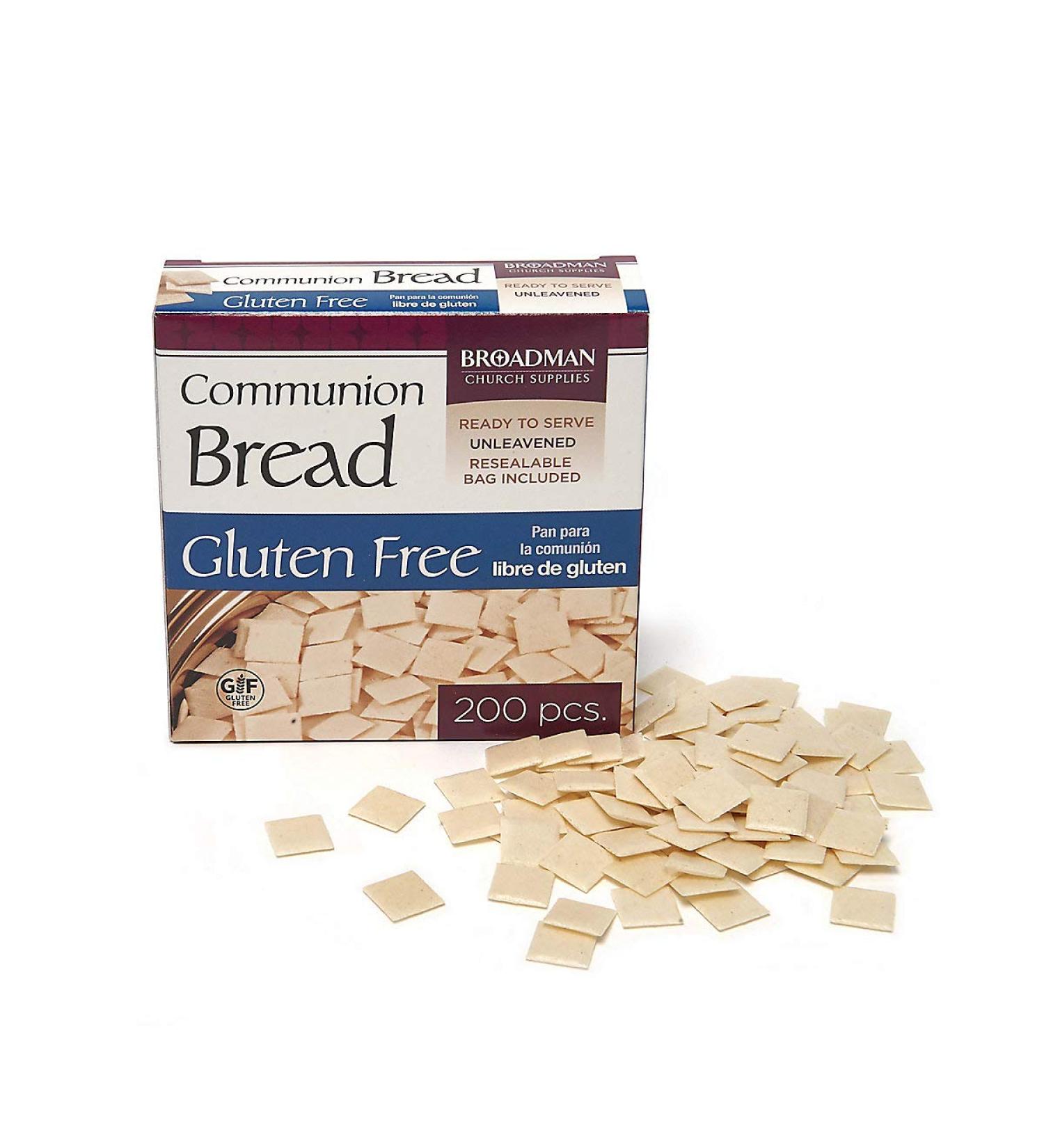 Broadman Church Supplies Communion Bread Gluten Free 200 Count - Pack of 1 - Buy Online on GoSupps.com