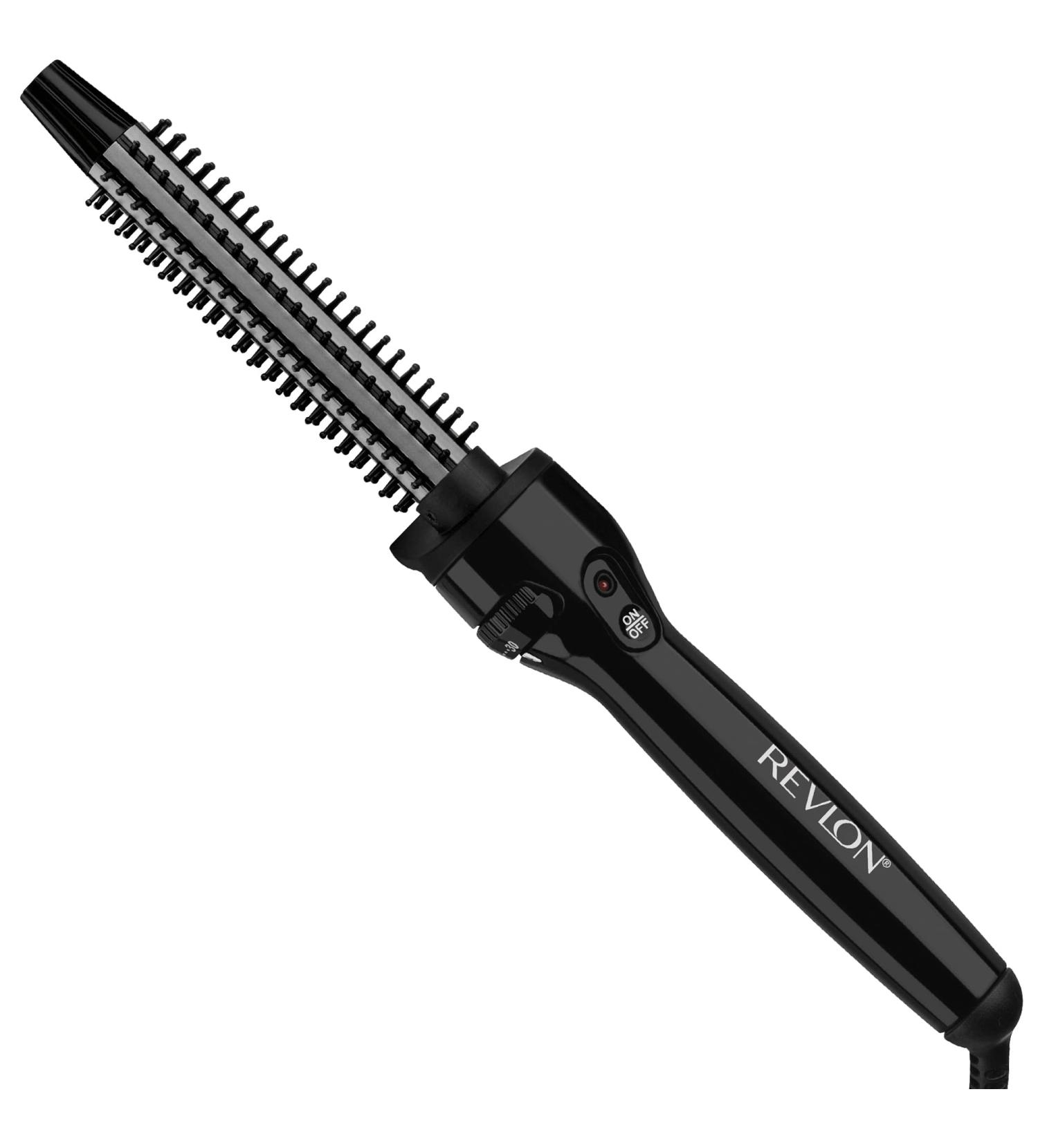 Revlon Perfect Heat Triple Ceramic Curling Brush Iron 3/4 in - Silky Smooth Wave Curls - Buy Online on GoSupps.com