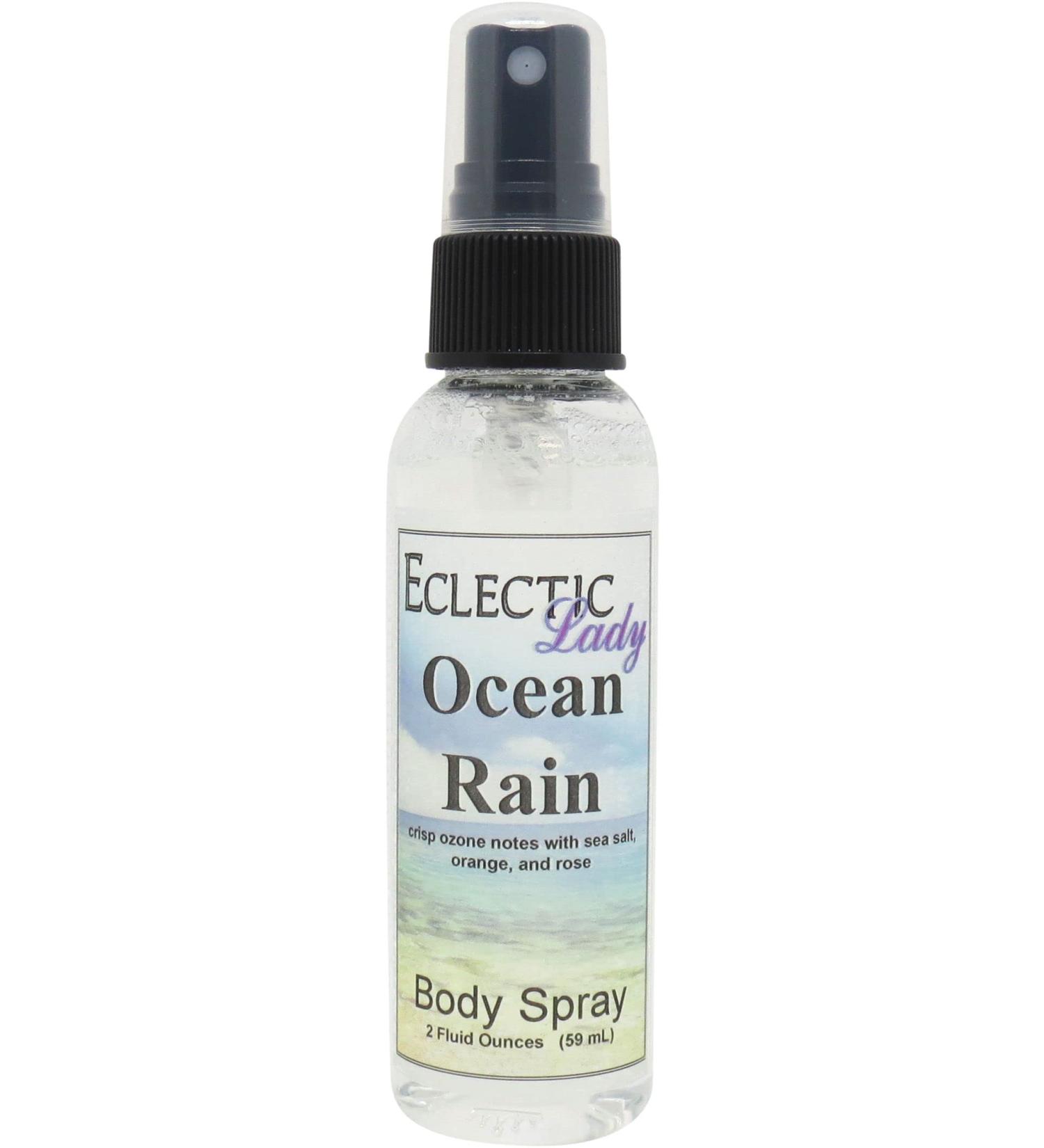 Ocean Rain Body Spray 4 ounces Body Mist for Women with Clean Light & Gentle Fragrance Long Lasting Perfume with Comforting Scent for Men & Women Cologne with Soft Subtle Aroma For Daily Use 4 Fluid Ounces - Buy Online on GoSupps.com