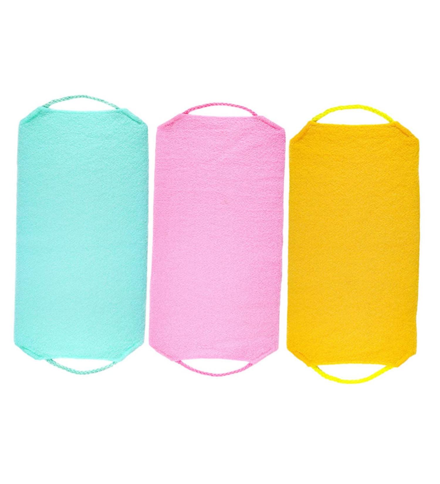 FOMIYES 3pcs Exfoliating Bath Towel Set for Korean and Japanese Shower Scrubbing - Buy Online on GoSupps.com