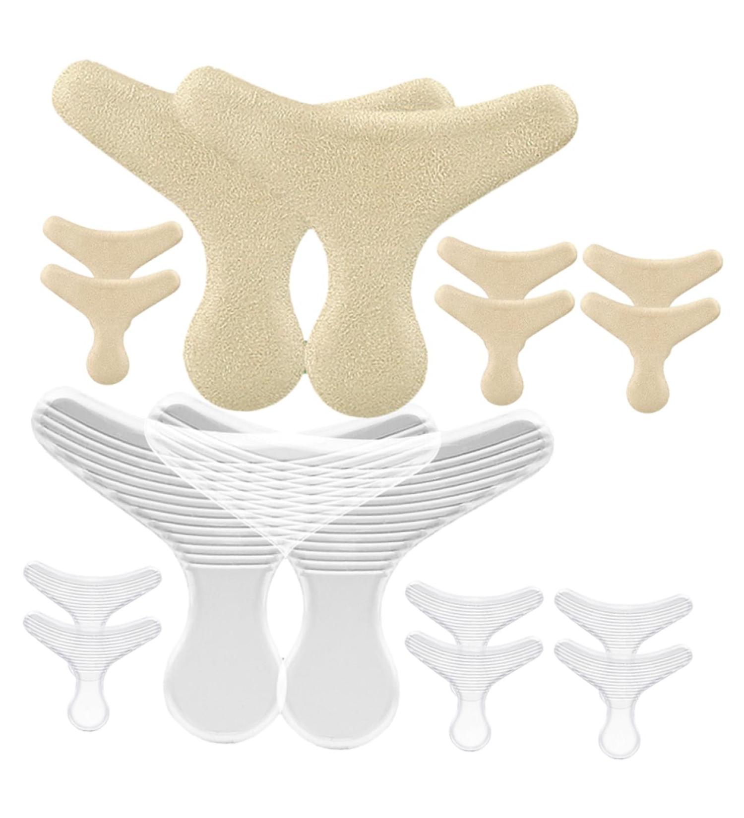 MAGICLULU 8 Pairs Shoe Inserts - Heel Grips & Ankle Protectors for Loose Women's Shoes | Perfect Fit Shoe Filler & Toe Cap - Buy Online on GoSupps.com