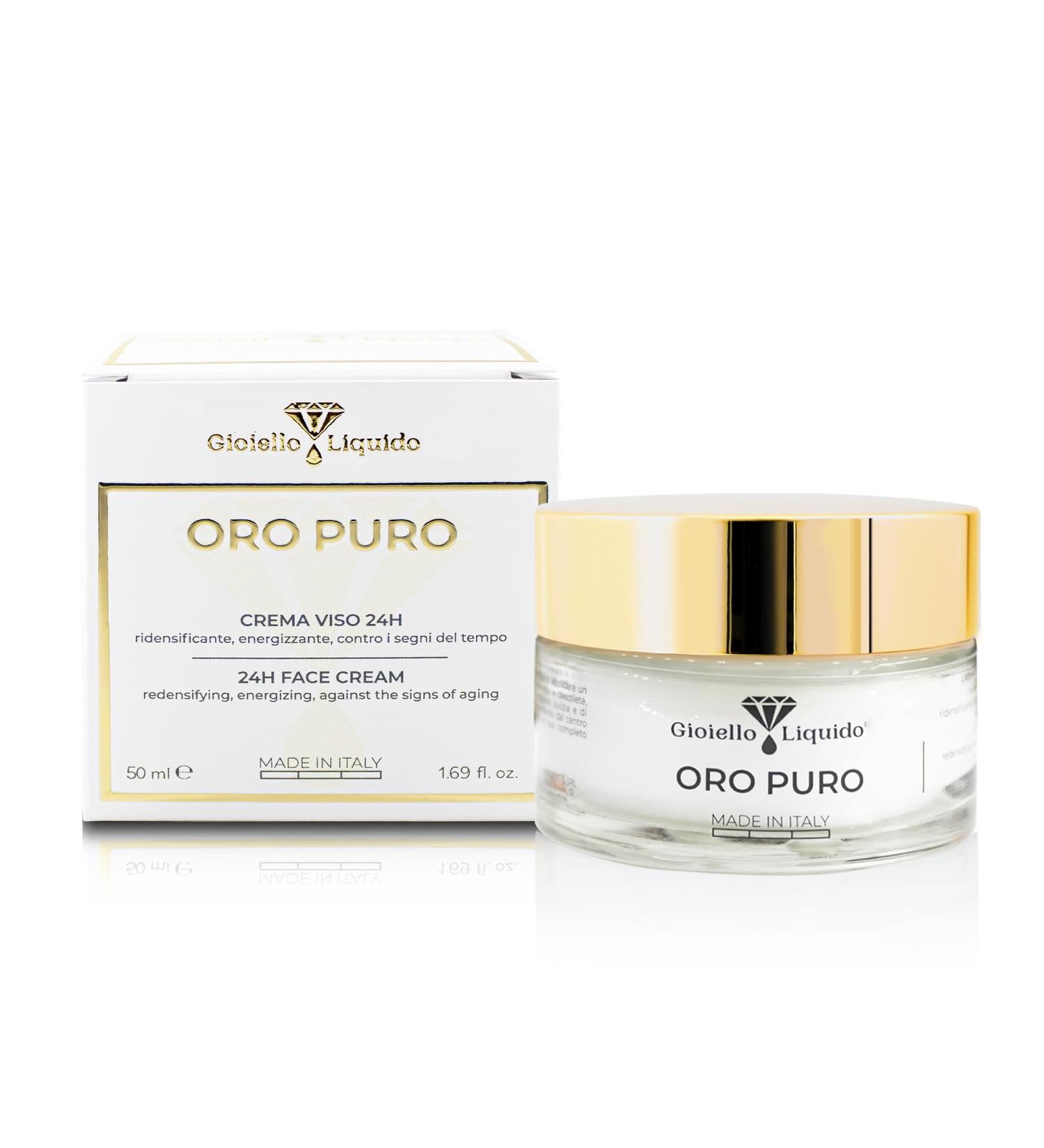 Face Cream For Mature Skin Immediate Lifting Effect - With Colloidal Gold Anti-Aging Hyaluronic Acid Betaine And Damascus Rose Water 50Ml - Buy Online on GoSupps.com