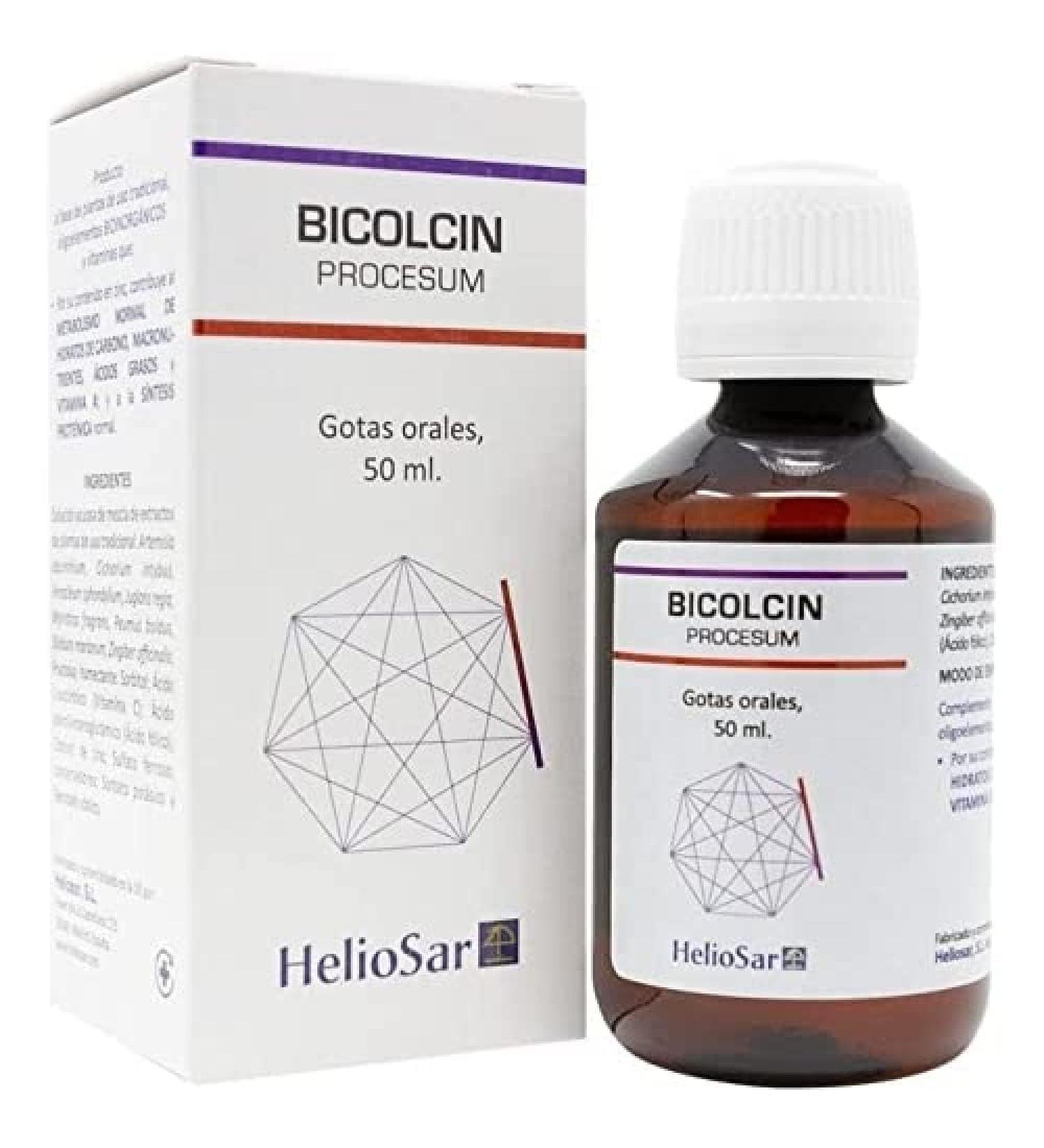 Heliosar Bicolcin Procesum Gts 50 ml