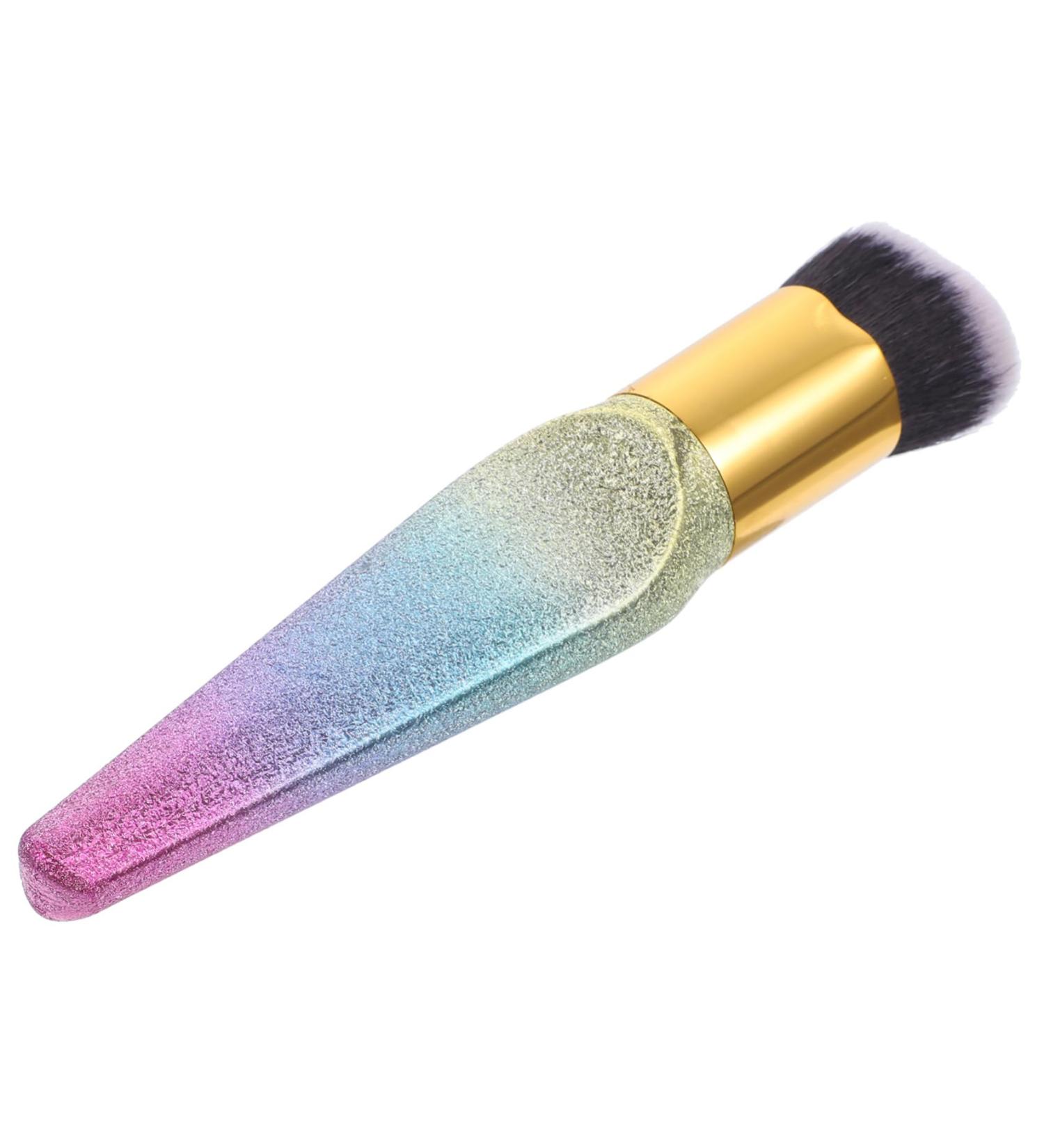 DOITOOL Round Cosmetic Brush Buffing Brush Makeup Face Powder Brushes Flat Top Cosmetic Brush Powder Cosmetics Brushes Makeup Flat Brush Makeup Brush Travel Round - Buy Online on GoSupps.com