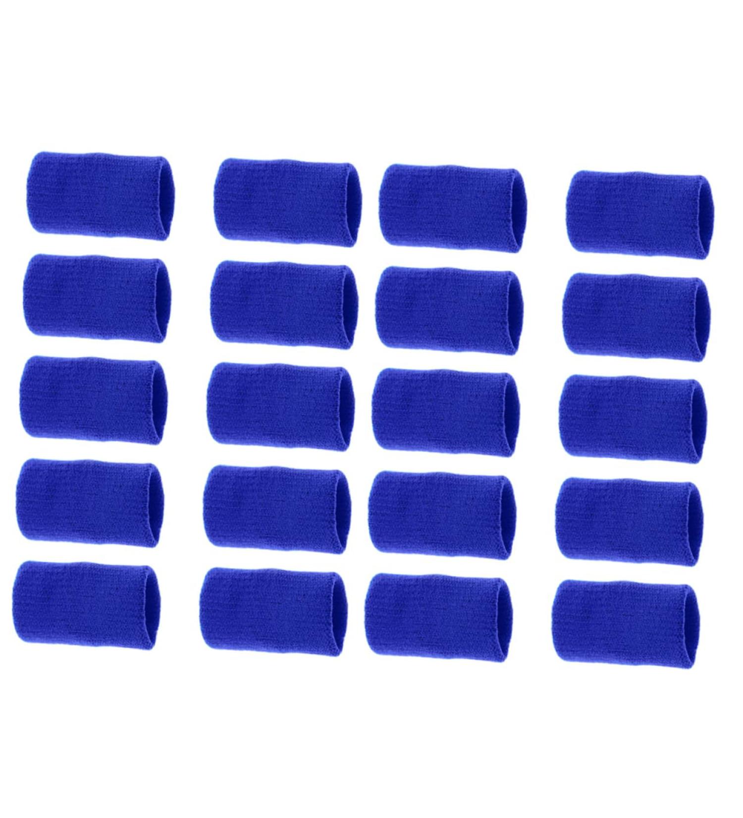 FRCOLOR 20pcs Elastic Thumb Sleeves & Toe Caps - Medical Thumb Guards for Protection - Stretchy Finger & Toe Covers - Perfect for Volleyball & Injury Relief - Buy Online on GoSupps.com