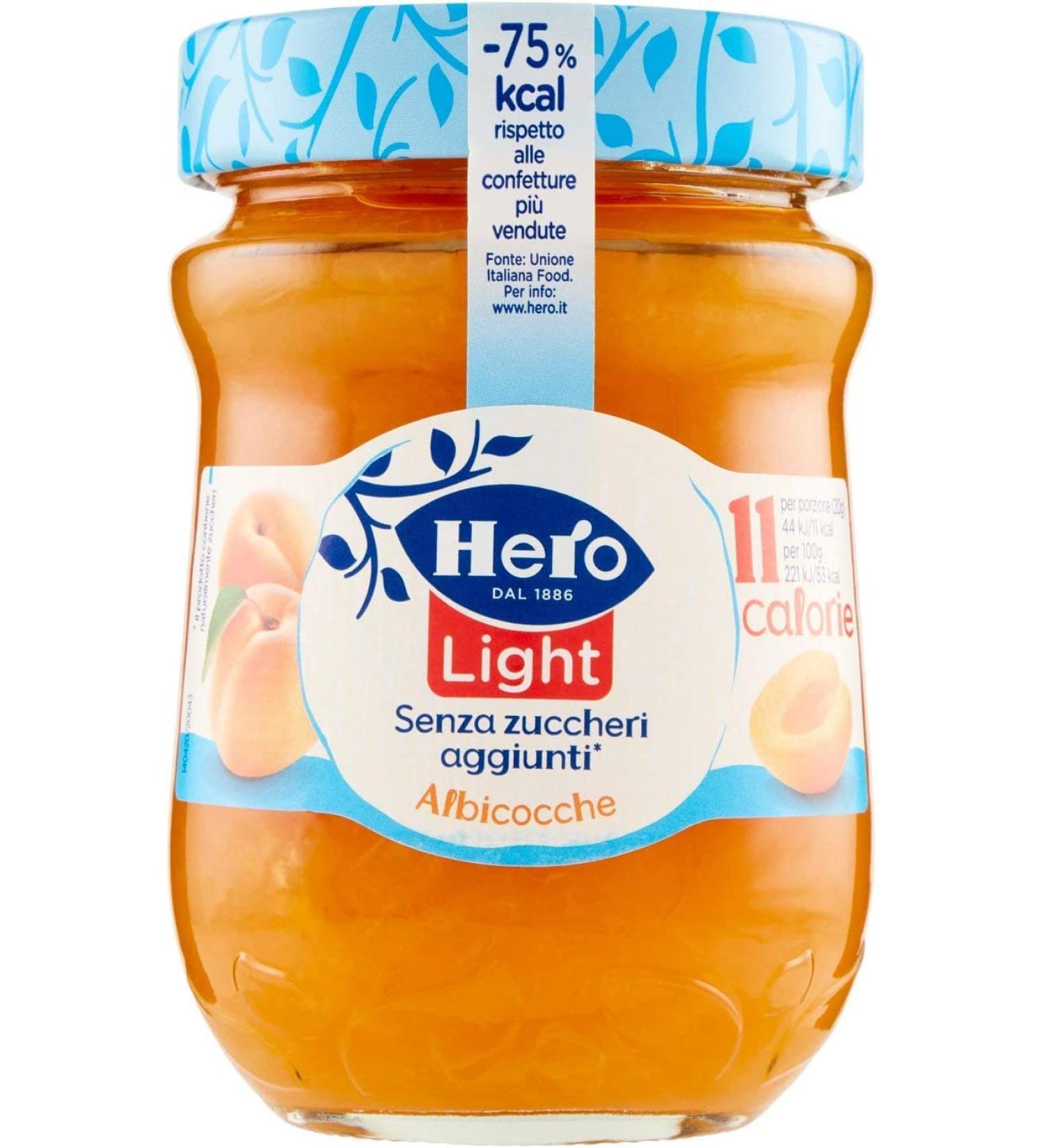  Hero Hero Light Albicocche Italian Apricot Bread Jam 280 g Pack of 3 - Buy Online on GoSupps.com
