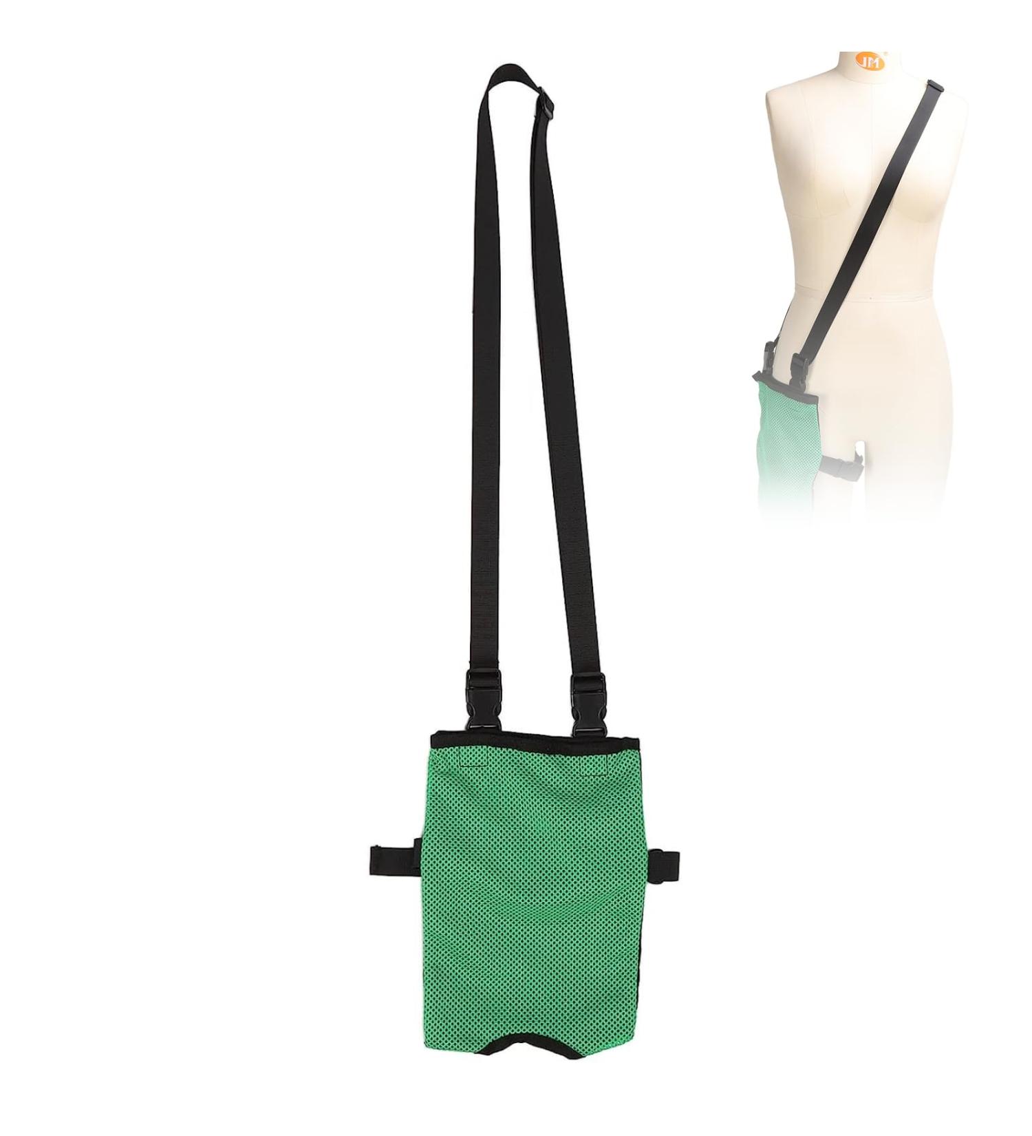 Catheter Bag Cover Holder for Postoperative Care | Hidden Holder with Thigh Belt - Green - Buy Online on GoSupps.com