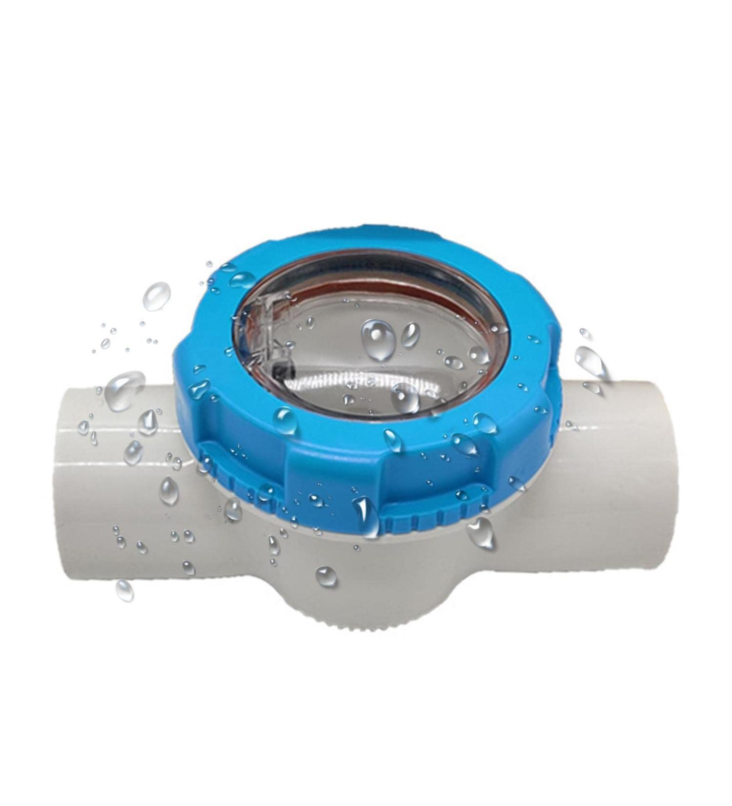 Check Valve Pool 2 Inch ABS PVC Pool Check Valve Visual Way Pipe Water Equipment Anti-Backflow Accessories for Pool - Buy Online on GoSupps.com