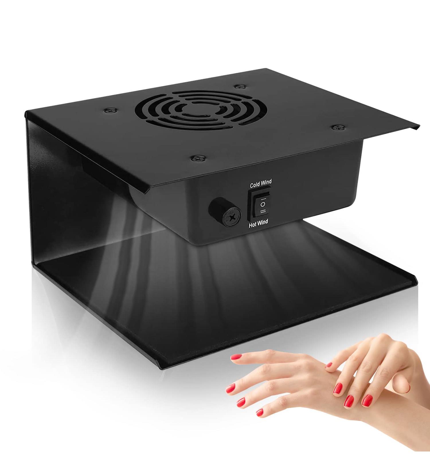 Professional Nail Dryer Fan - 110V 300W Hot & Cool Air Blower for Salons & Home Use | Fast Drying for Perfect Manicures - Buy Online on GoSupps.com
