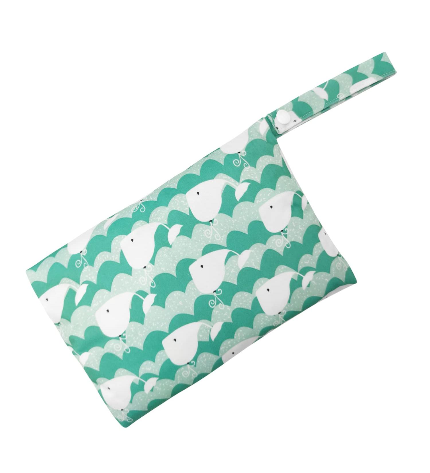 CHEERYMAGIC Wet Dry Bag Waterproof Organiser for Baby Items - White Whale Design - Buy Online on GoSupps.com