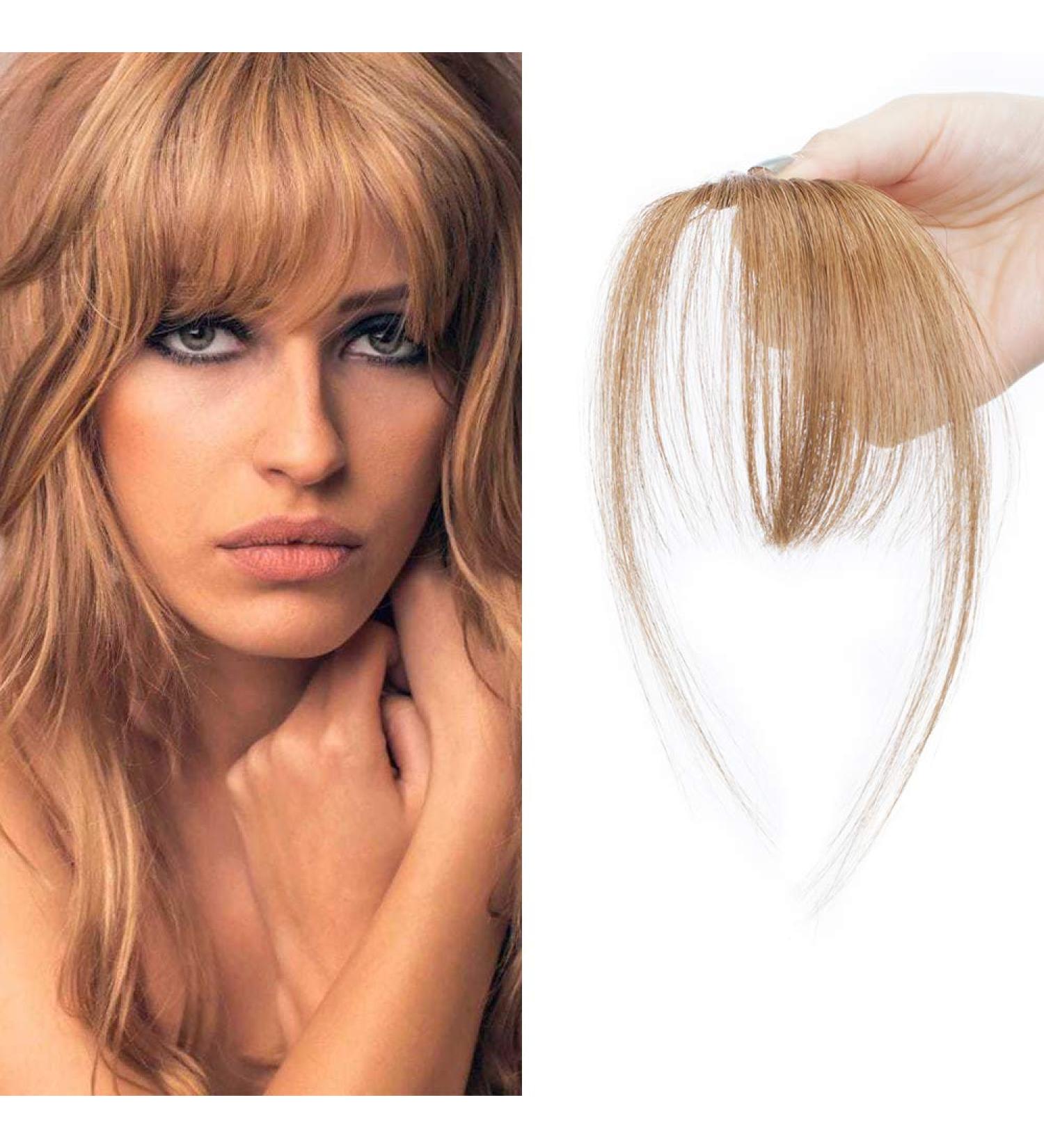 SEGO Pony Hairpiece Fringe Clip On | 100% Remy Human Hair Extension - Light Brown #6 | Real Hair One Piece for Effortless Style - Buy Online on GoSupps.com