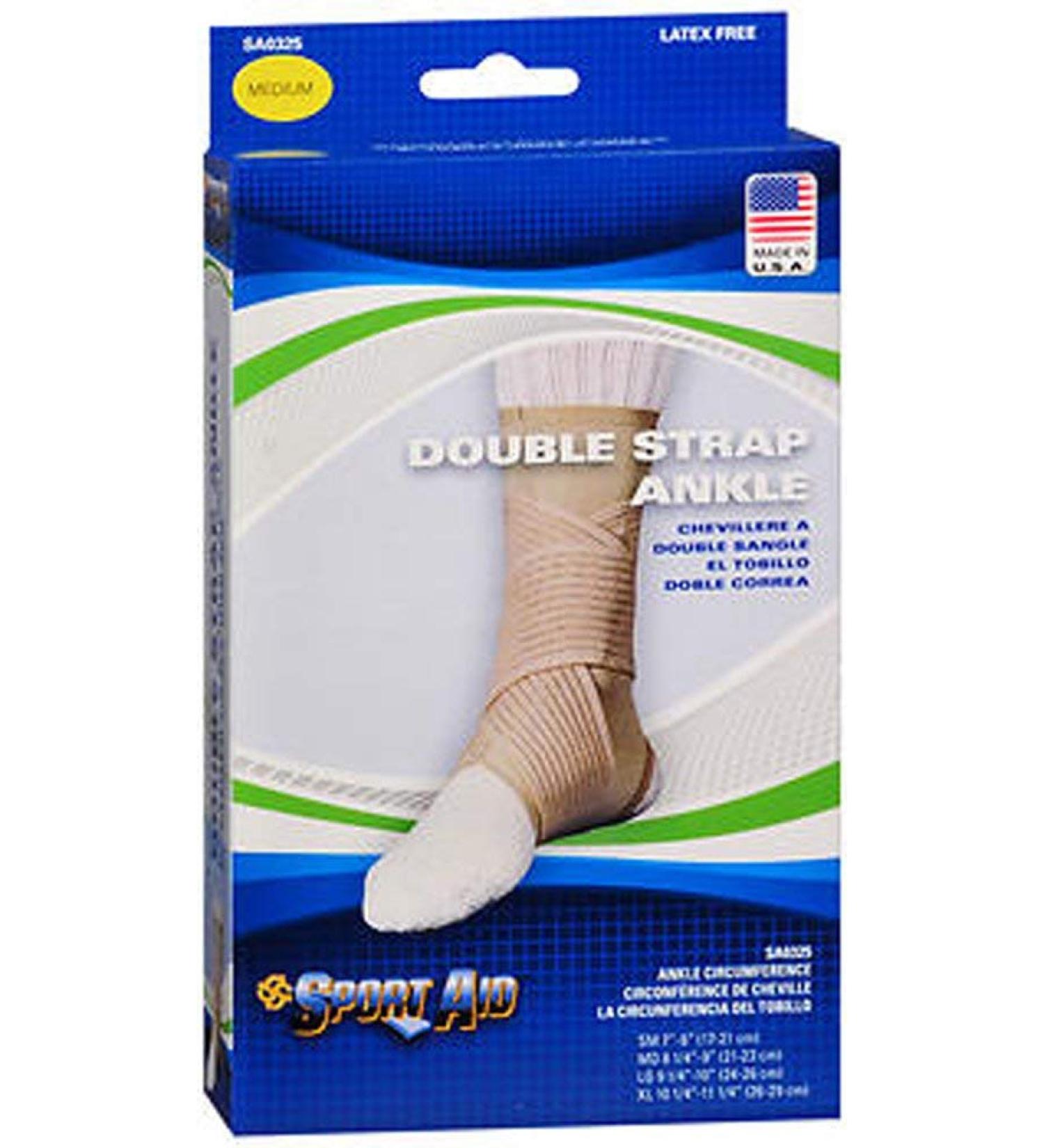 Scott Specialties Double Strap Ankle Support Sport Aid Medium 0.183 Pound