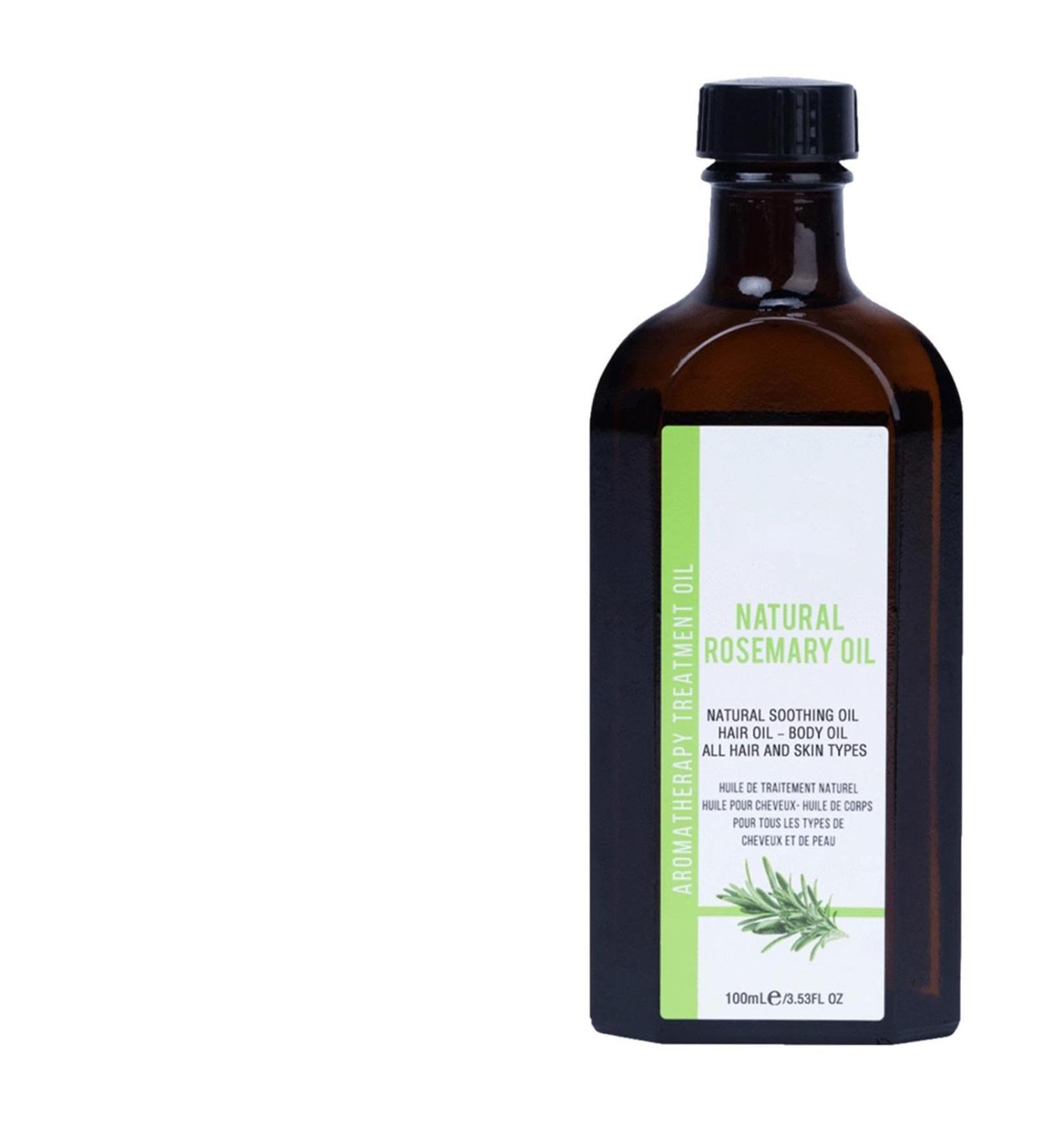  JPSDOWS Rosemary Hair Oil | 100ml Organic Rosemary Oil - Essential vegetable rosemary oil natural organic rosemary vegetable oil anti-hair loss stimulates the - Buy Online on GoSupps.com