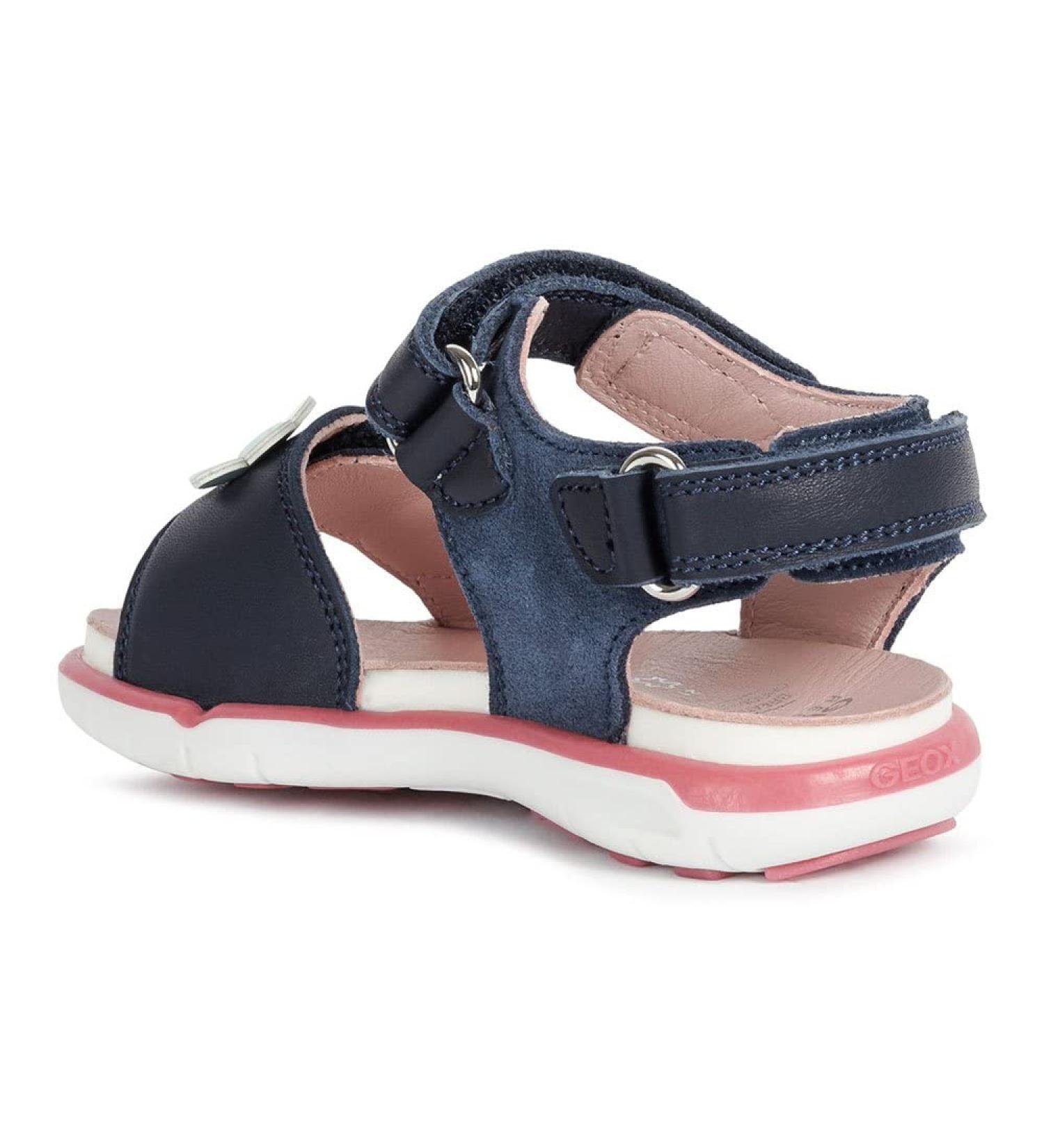 Geox Baby Girl's B Sandal Delhi - Navy - Size 8.5 UK | Shop Now - Buy Online on GoSupps.com