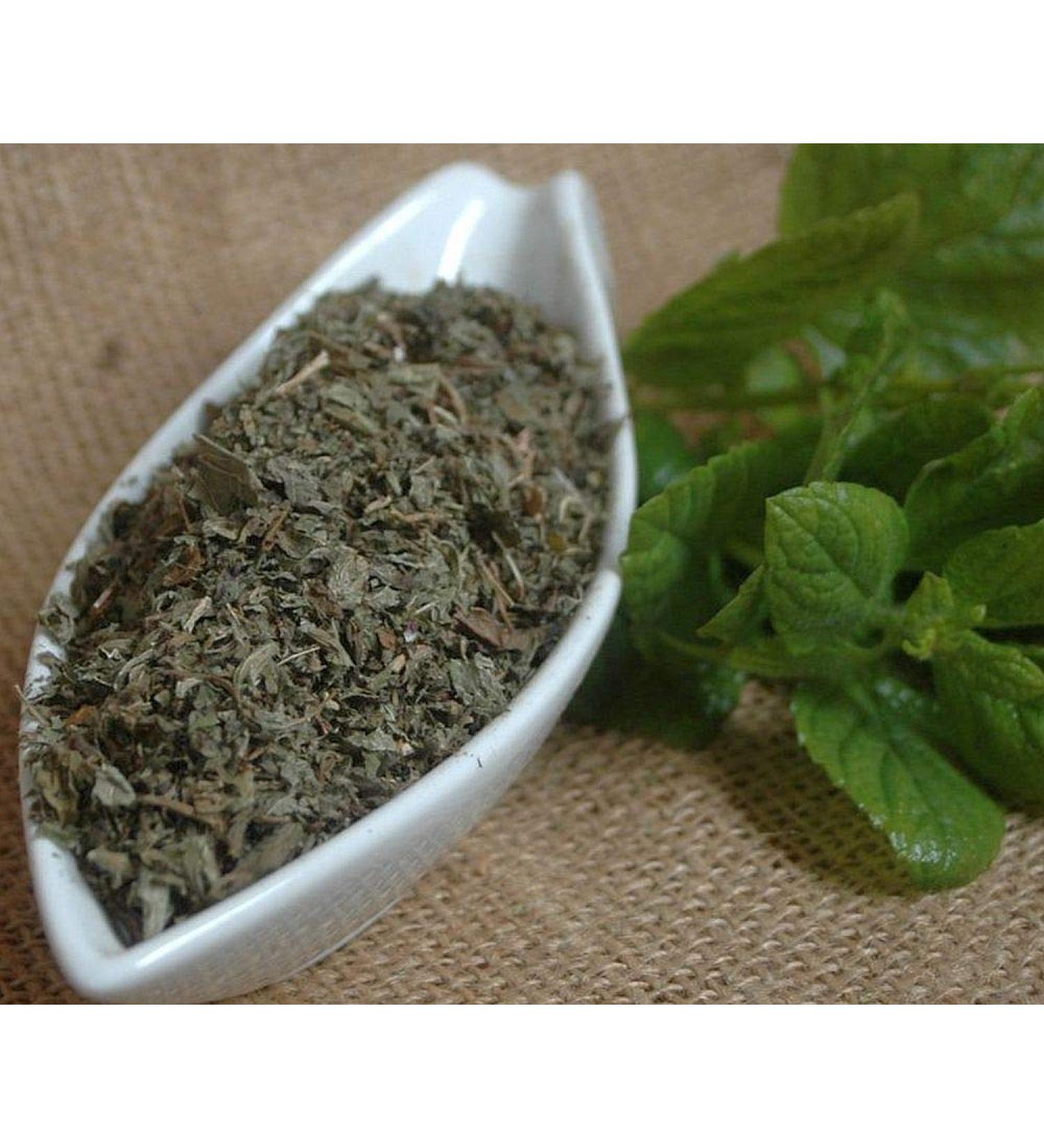 Krauterino24 Krauterino24 - Cut lemon balm leaves - Lemon balm tea (500 g)