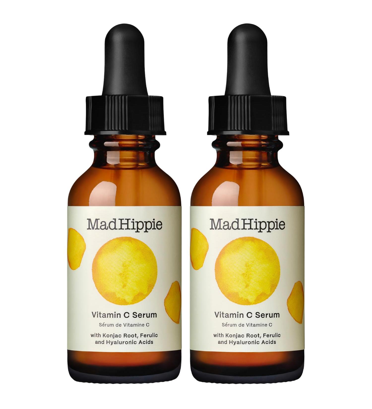 Mad Hippie Vitamin C Serum for Face Hyaluronic Acid Ferulic Acid & Vitamin E Anti-Aging Glow Up Essentials Cruelty-Free Skin Care 1.02 Oz (Pack of 2) - Buy Online on GoSupps.com