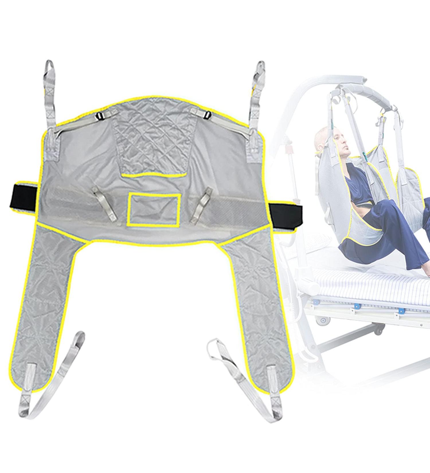 Patient Lifting Slings Full Body Patient Lift Sling Adjustable Transfer Belt with Positioning Waist Strap for Disabled and Elderly Home/Hospital/Nursing Home 230kg - Buy Online on GoSupps.com