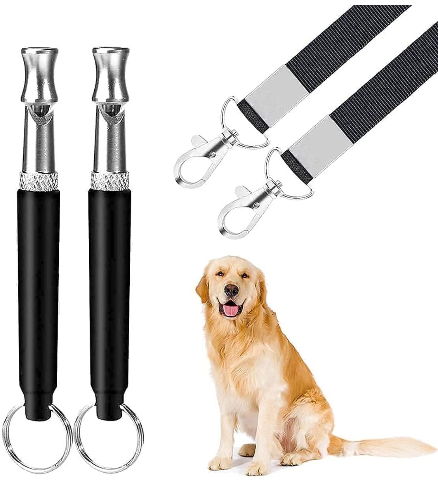 FAFAAWFF 2Pack Dog Whistle Dog Whistle to Stop Barking Neighbors Dog