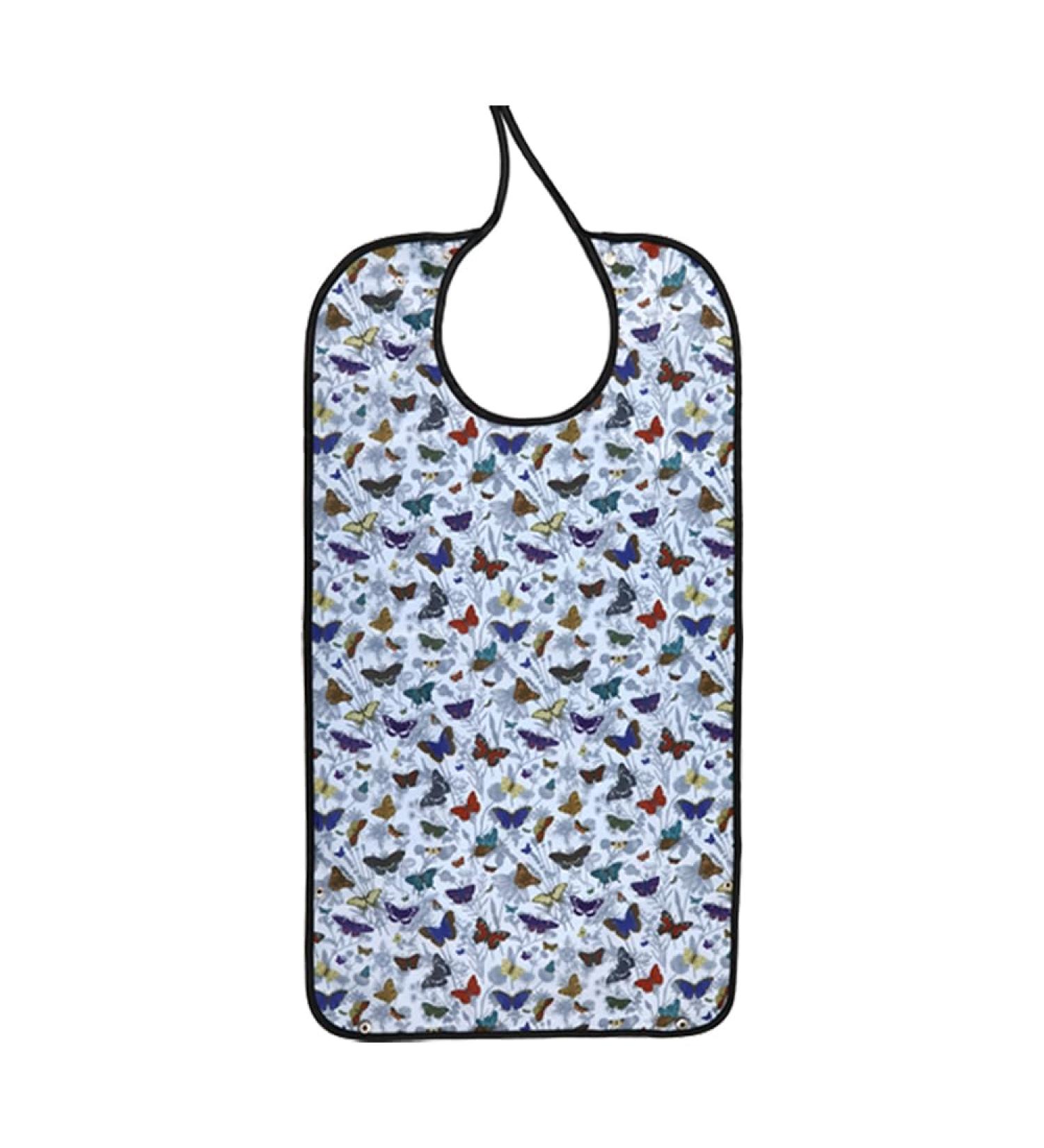 Shop Tesslove Adjustable Waterproof Adult Bibs - Washable Butterfly Design | Perfect for Elderly Meal Protection - Buy Online on GoSupps.com
