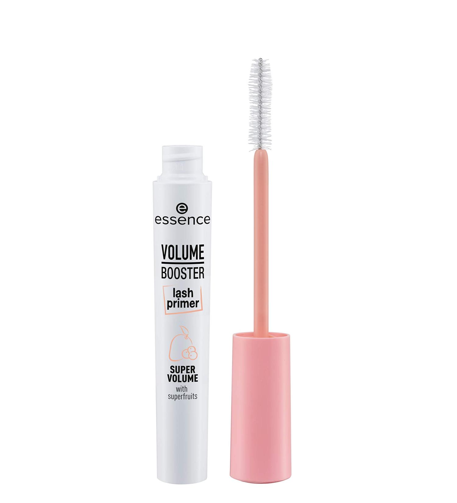 Essence Volume Booster Lash Primer Mascara - Mango Butter & Acai Oil Infused | Conditioning Primer | White | Vegan | Pack of 3 - Buy Online on GoSupps.com