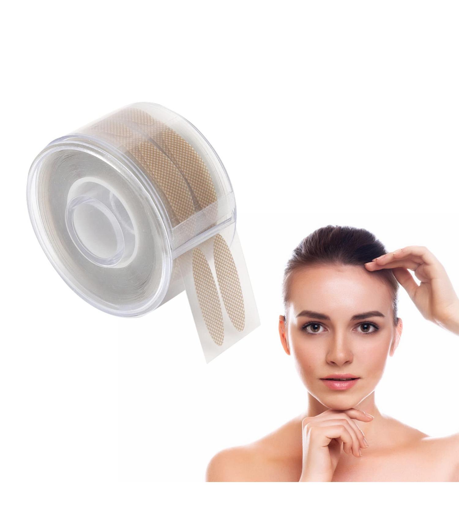 600pcs Double Eyelid Tapes with Fork Rods & Tweezers - Wide Lace Mesh Eyelid Stickers for Droopy & Hooded Eyes - Breathable & Waterproof Big Eye Makeup Tool - Buy Online on GoSupps.com