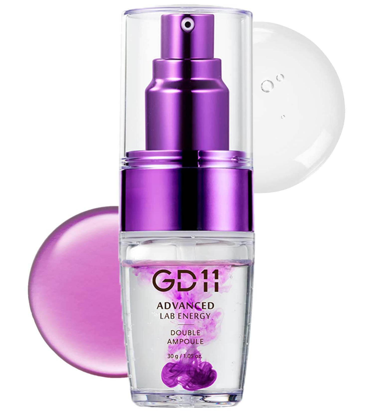 GD11 Advanced Lab Energy Double Ampoule 1.01 fl.oz | Anti-Aging Facial Serum with Stem Cell Extract & Hyaluronic Acid | Hydrating Skin Serum for Regeneration Elasticity & Wrinkle Reduction - Buy Online on GoSupps.com