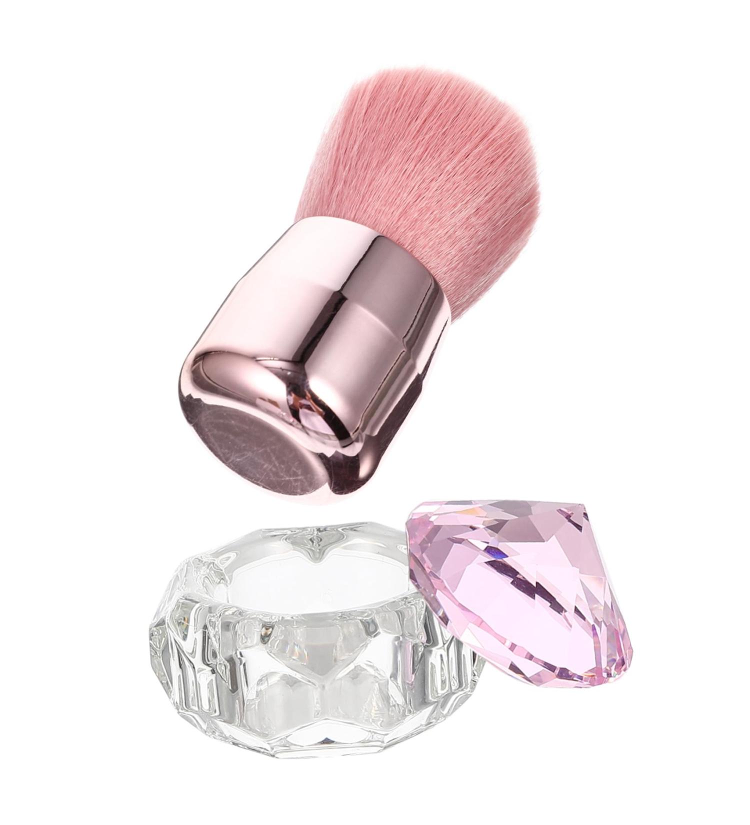 Mikinona 1 Set Manicure Cup Manicure Brush Nail Nylon Brush Dappen Dish Nail Art Cup Practical Manicure Liquid Cup Manicure Care Tools Nail Art Cleaning Tool Nail Powder Nylon Wool Diamond - Buy Online on GoSupps.com