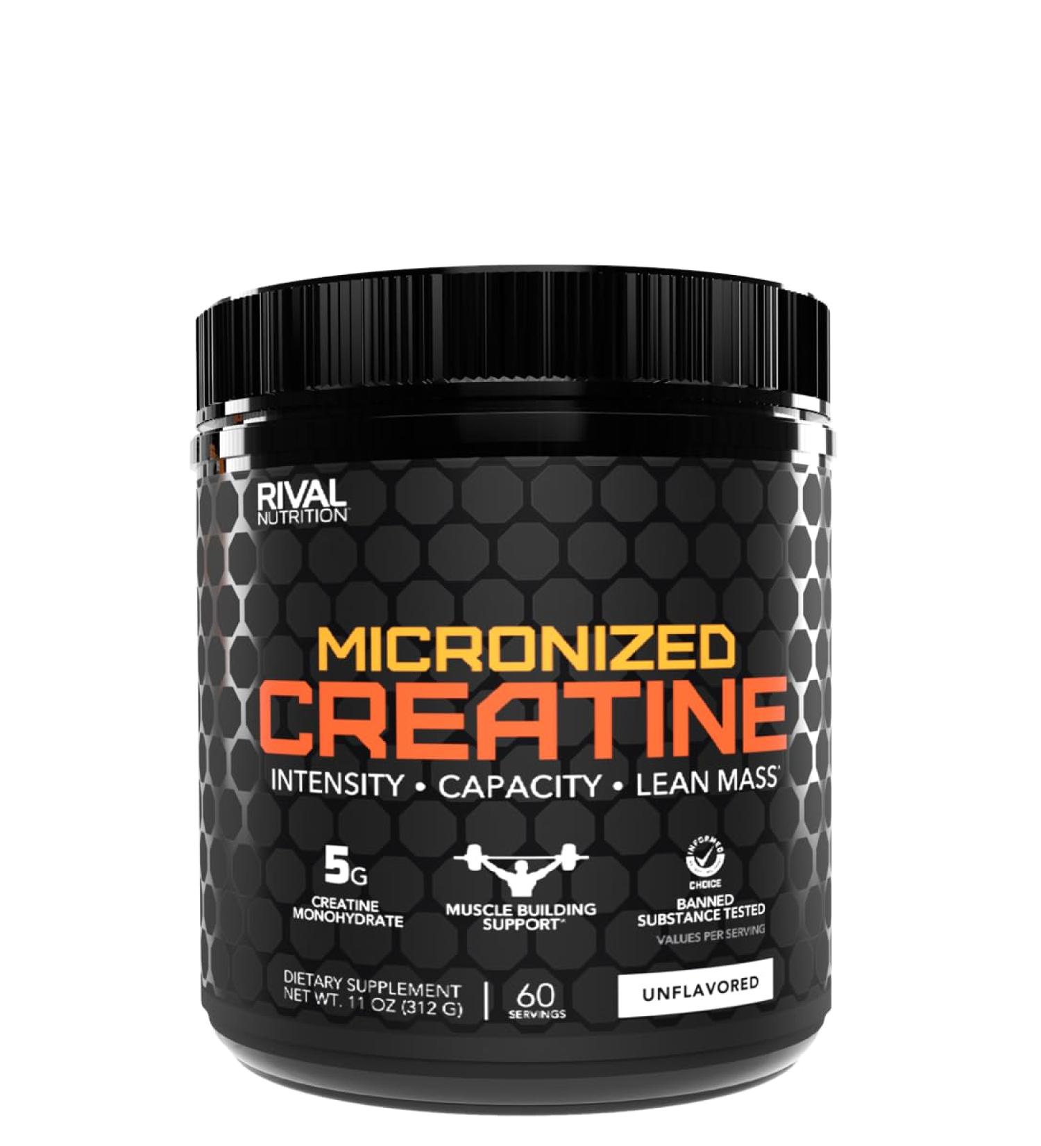 Buy Rival Nutrition Micronized Creatine | Premium Quality & Fast International Shipping - Buy Online on GoSupps.com