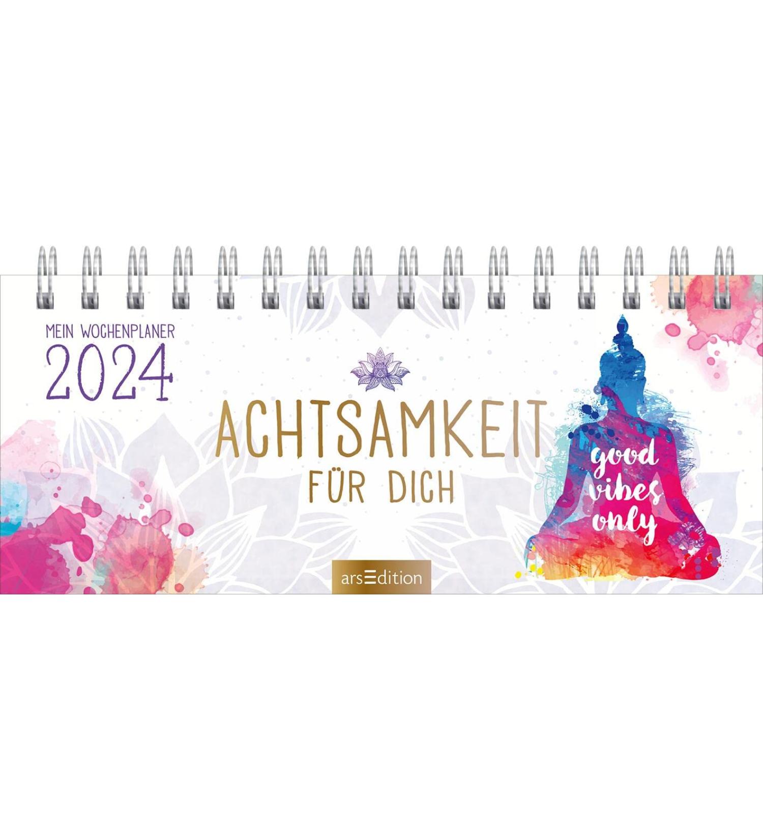 2024 Mini-Tischkalender Achtsamkeit f r dich - Compact Mindfulness Calendar - Buy Online on GoSupps.com