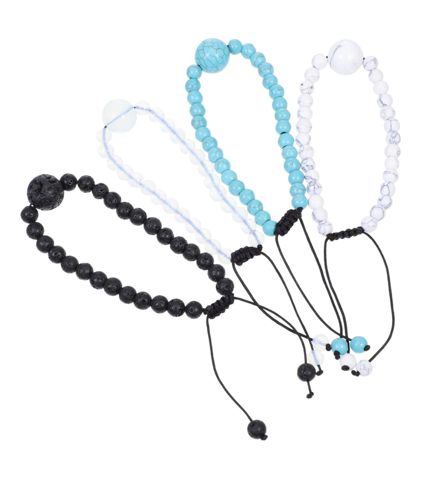 COLLBATH 4pcs Anti Motion Sickness Bracelet Set - Adjustable Sports Wristbands for Seasickness Relief - Buy Online on GoSupps.com