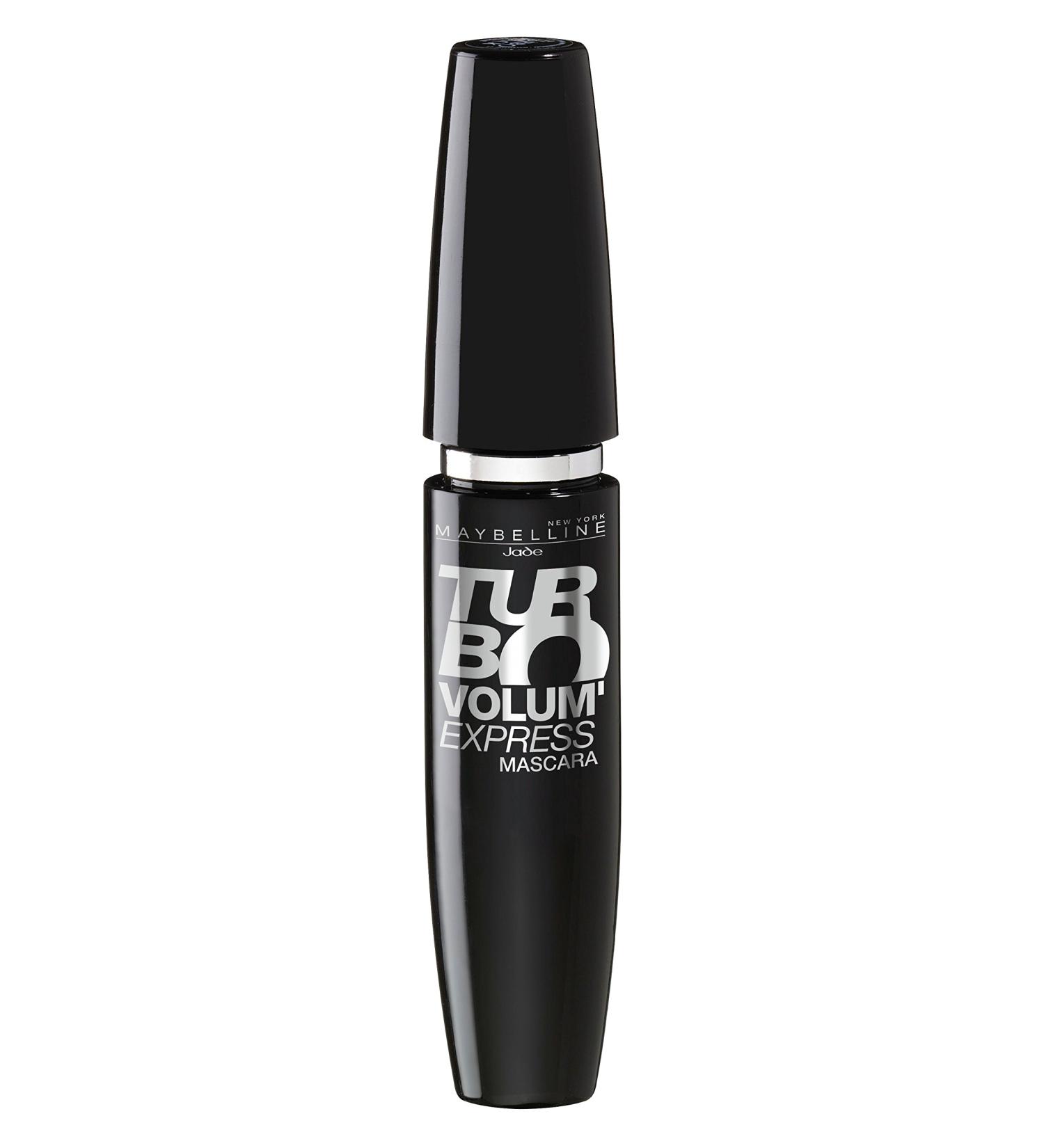 Maybelline New York Volum' Express Turbo Boost Mascara - Black 10ml | Intense Volume & Definition - Buy Online on GoSupps.com