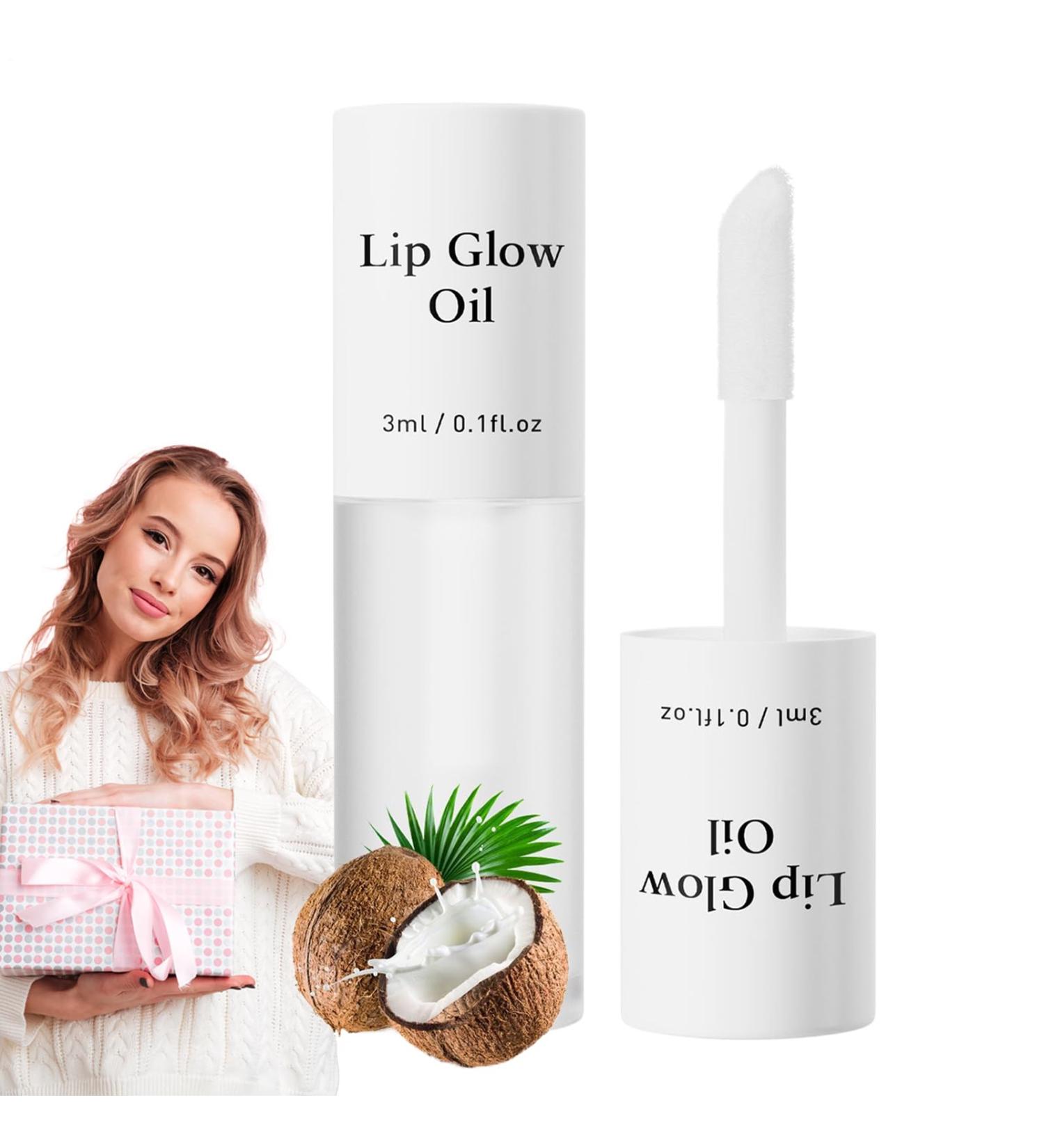 Women's Lip Oil - Tinted Moisturizing and Nourishing Gloss | Face Makeup for Seasons Parties Events Weddings Evenings Travel - Buy Online on GoSupps.com